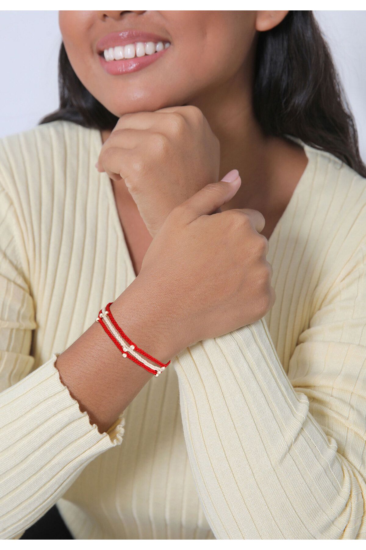 ELLI-Armband- und Fächer-Set aus 925er-Sterlingsilber 4