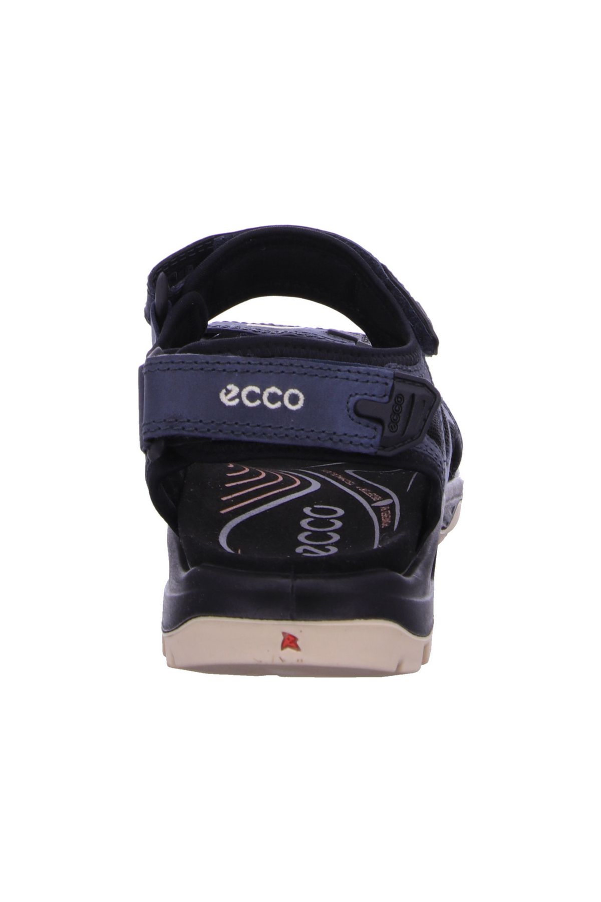 Ecco-Blaue sportliche Sandalen 5