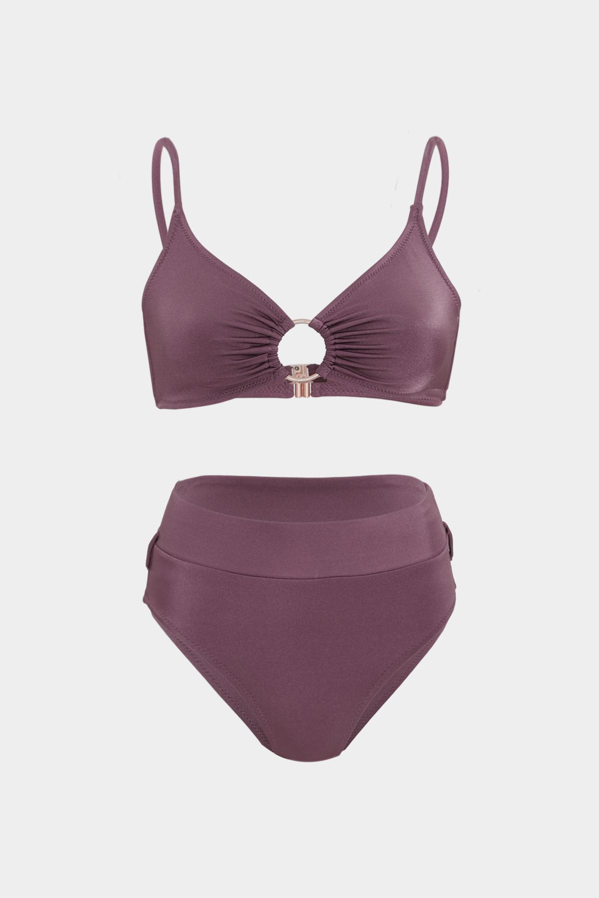Açelya Okcu-High Waist METIS Fit Women's Bikini Bottom - Premium 5