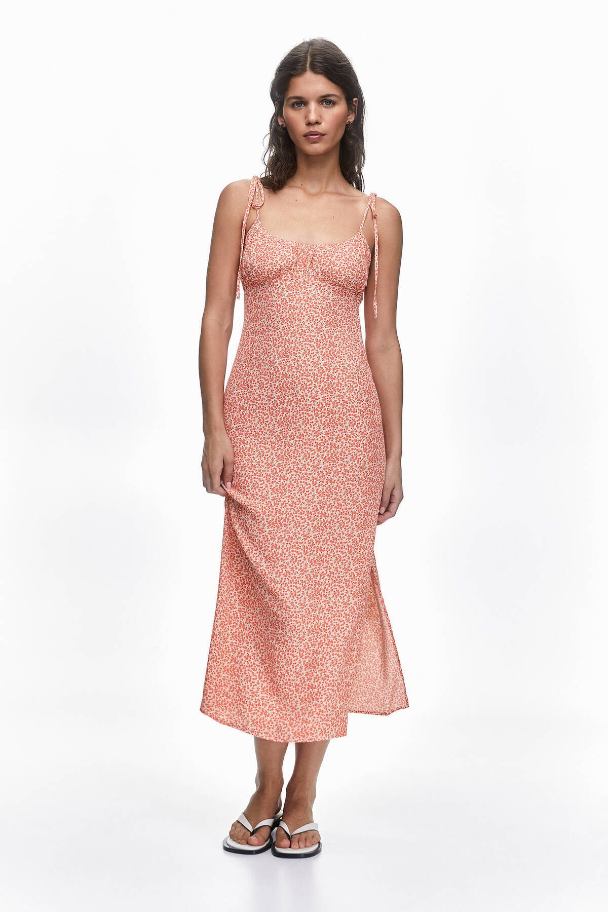 Robe midi pull and bear deals