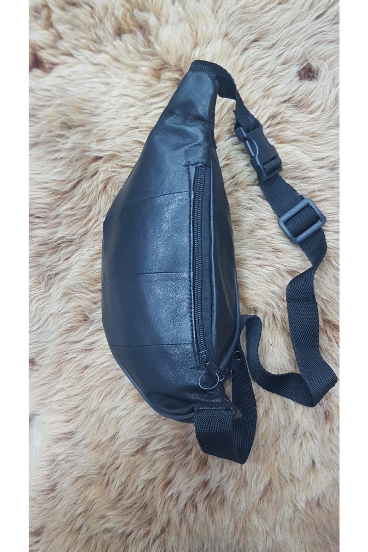 Hakiki Deri Bel Çantası Unisex Freebag