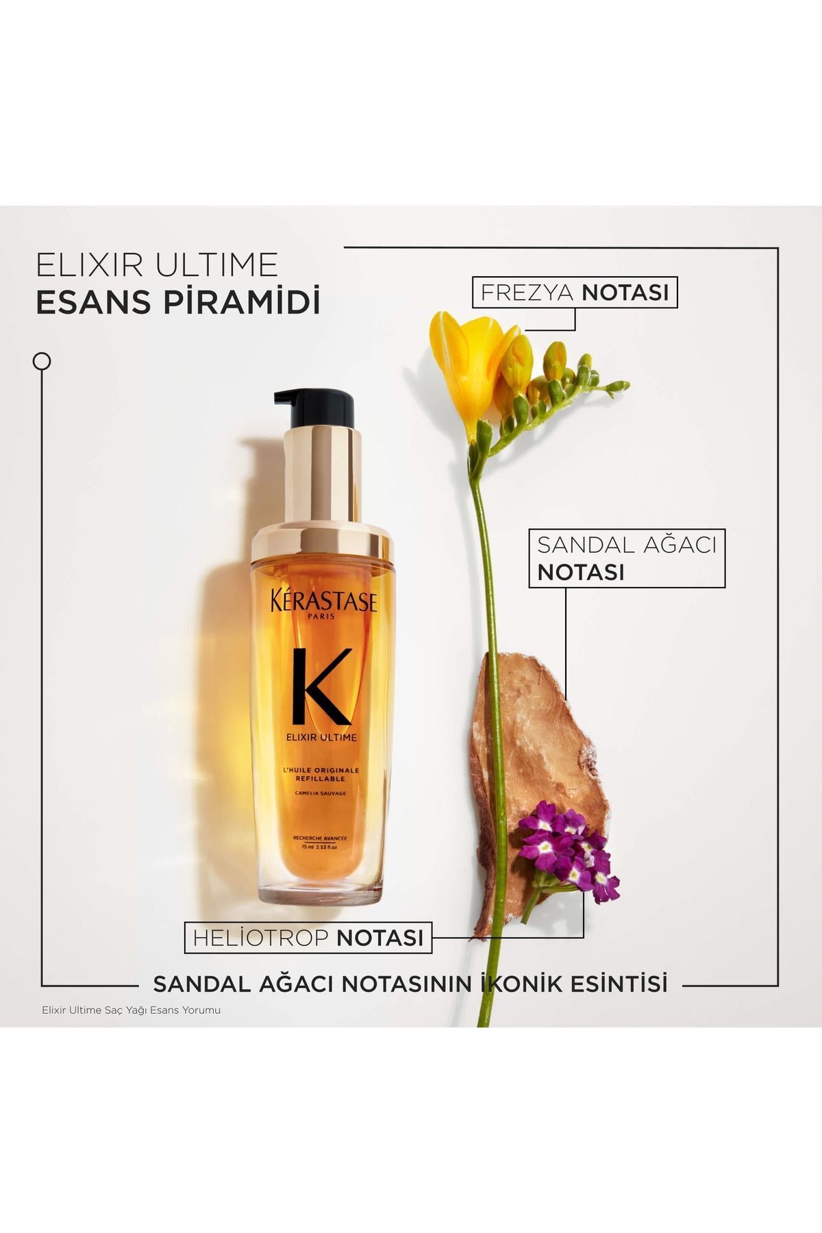 روغن تغذیه کننده و ترمیم کننده موهای آسیب دیده اکسیر 75 میلی لیتر Kerastase