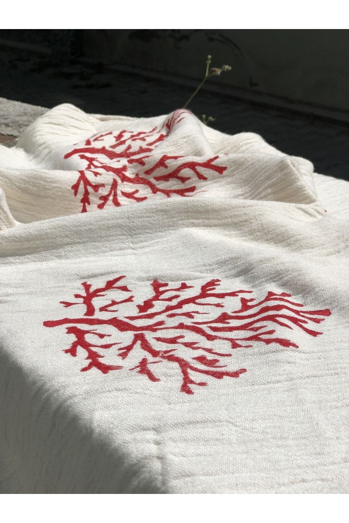 Wood Print Coral Peshtemal,beach Towel