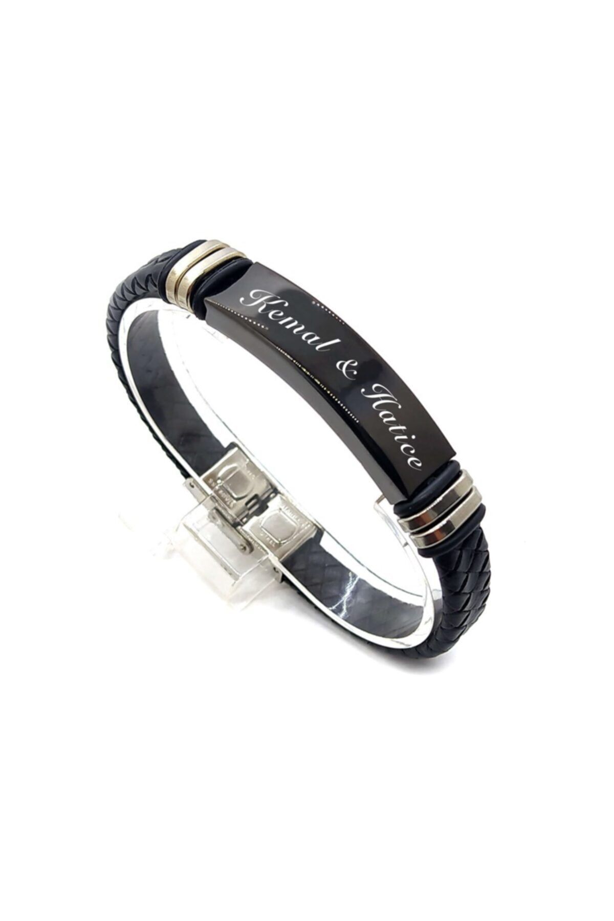 Men's Steel Bracelet - Personalized Name • Wanted Team Name • Lover • Spouse • Father • Bracelet