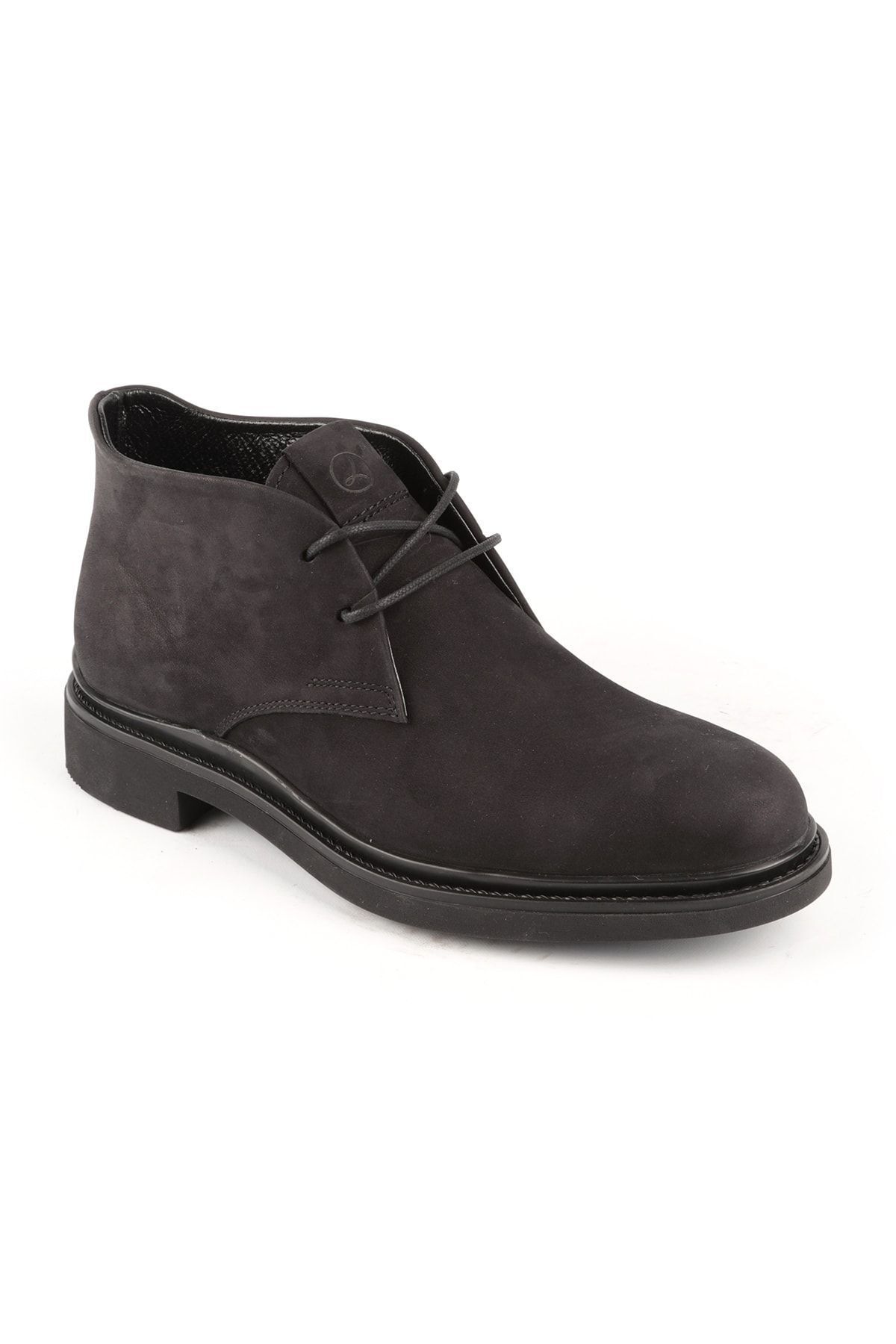 چکمه مردانه چرم اصل 3453 مشکی Nubuck Libero