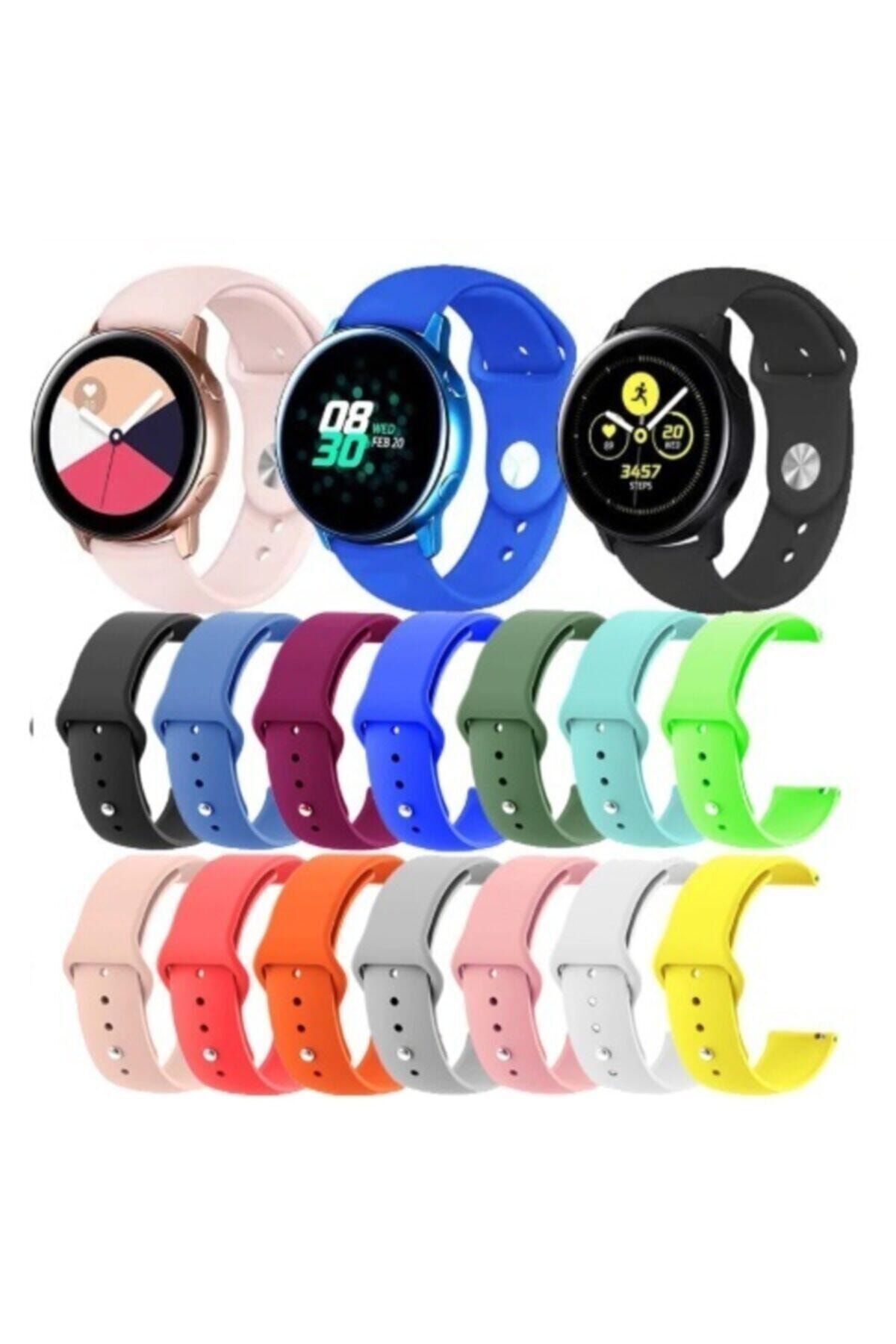 Ekoodukkan-Amazfit Bip (20mm) Smart Watch Compatible Silicone Band 2