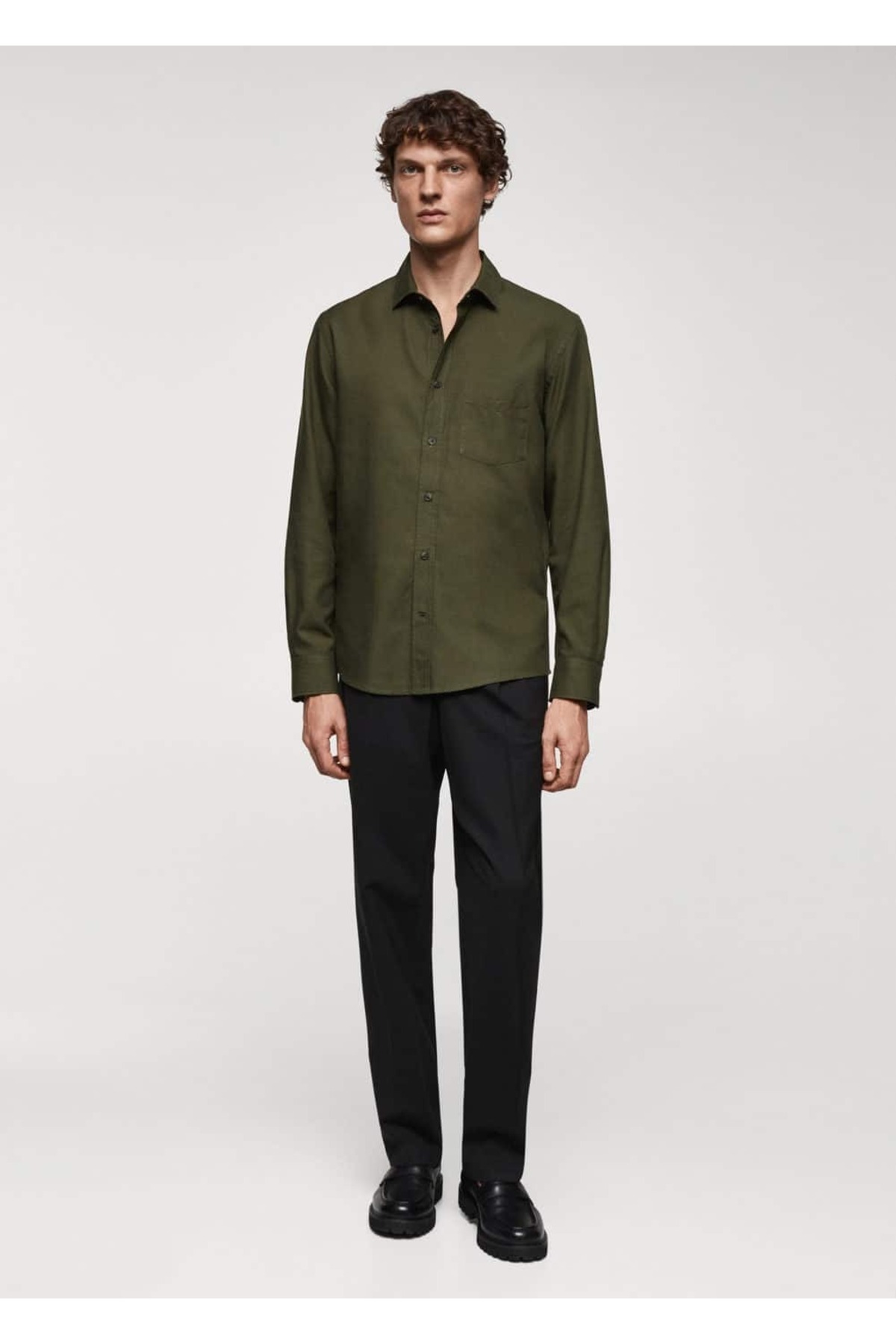 پیراهن مردانه مانگو | 67080635 MANGO Man - Image 2