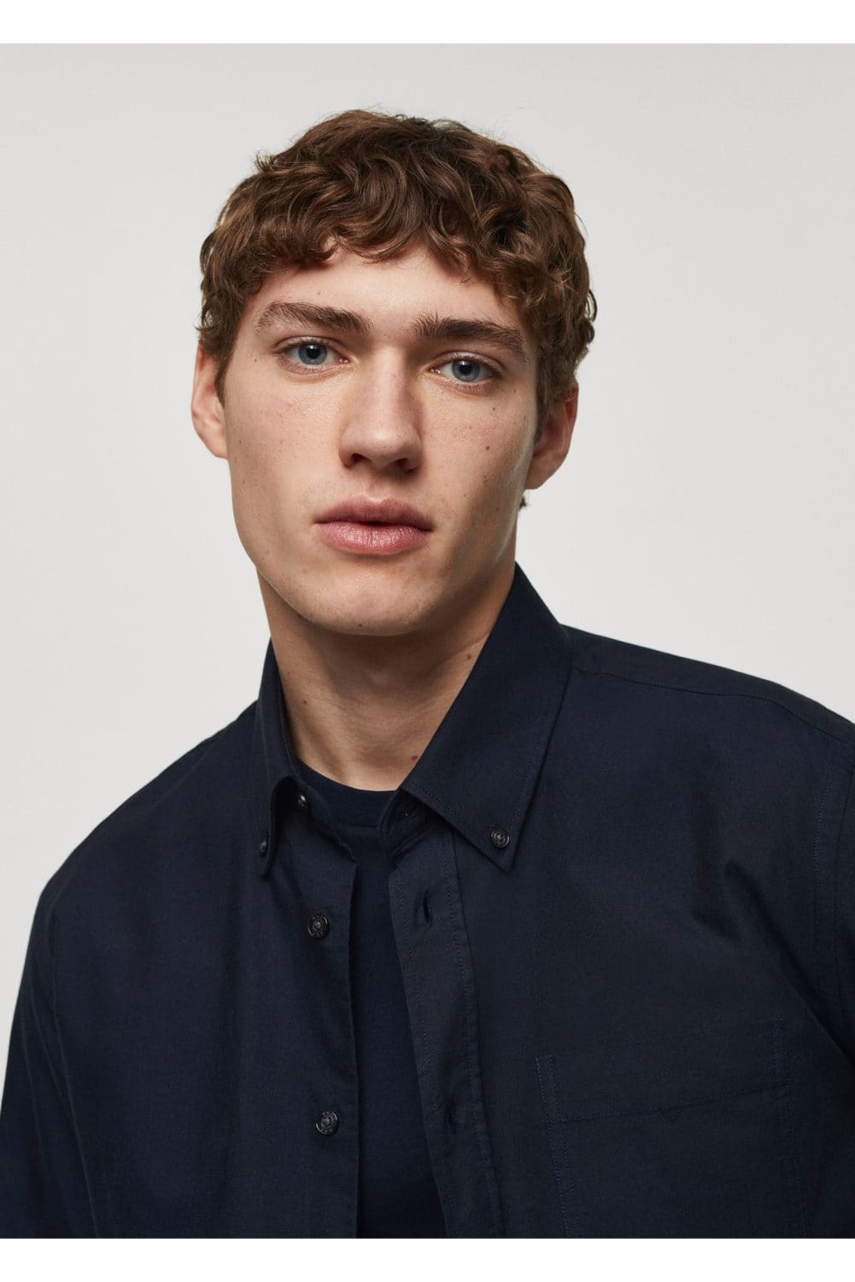 پیراهن مردانه مانگو | 67080625 MANGO Man - Image 5