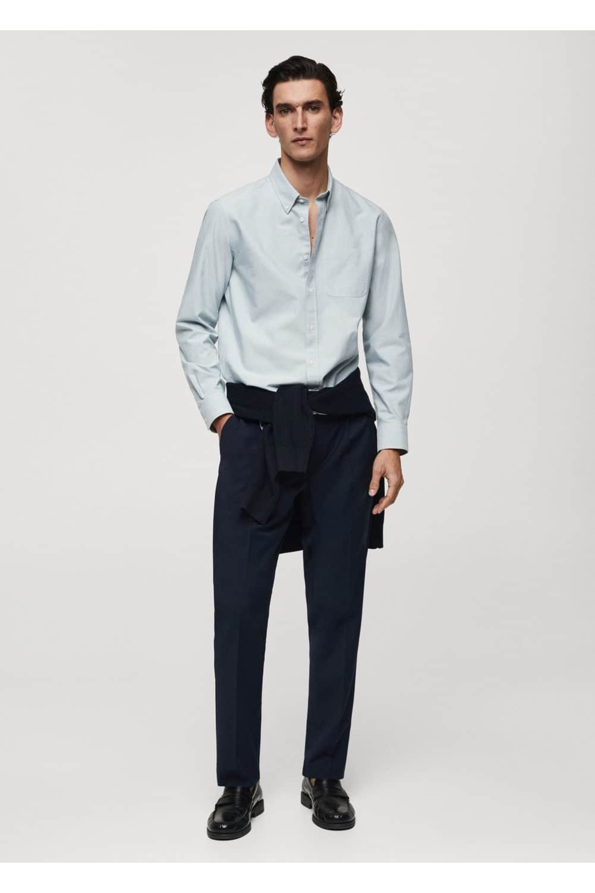 پیراهن مردانه مانگو | 67080625 MANGO Man - Image 2