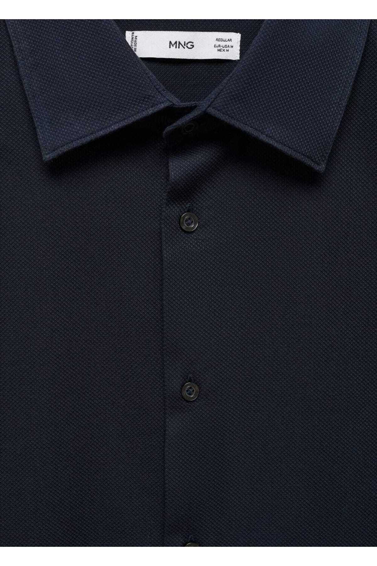 پیراهن مردانه مانگو | 67040636 MANGO Man - Image 6