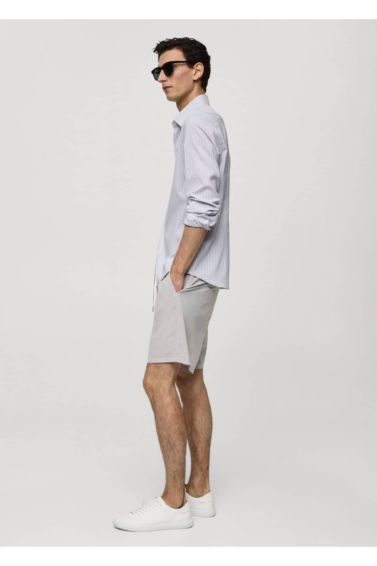 پیراهن مردانه مانگو | 67069223 MANGO Man - Image 7