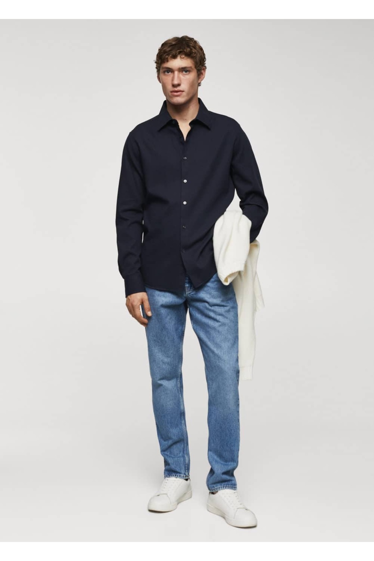 پیراهن مردانه مانگو | 67040636 MANGO Man - Image 2