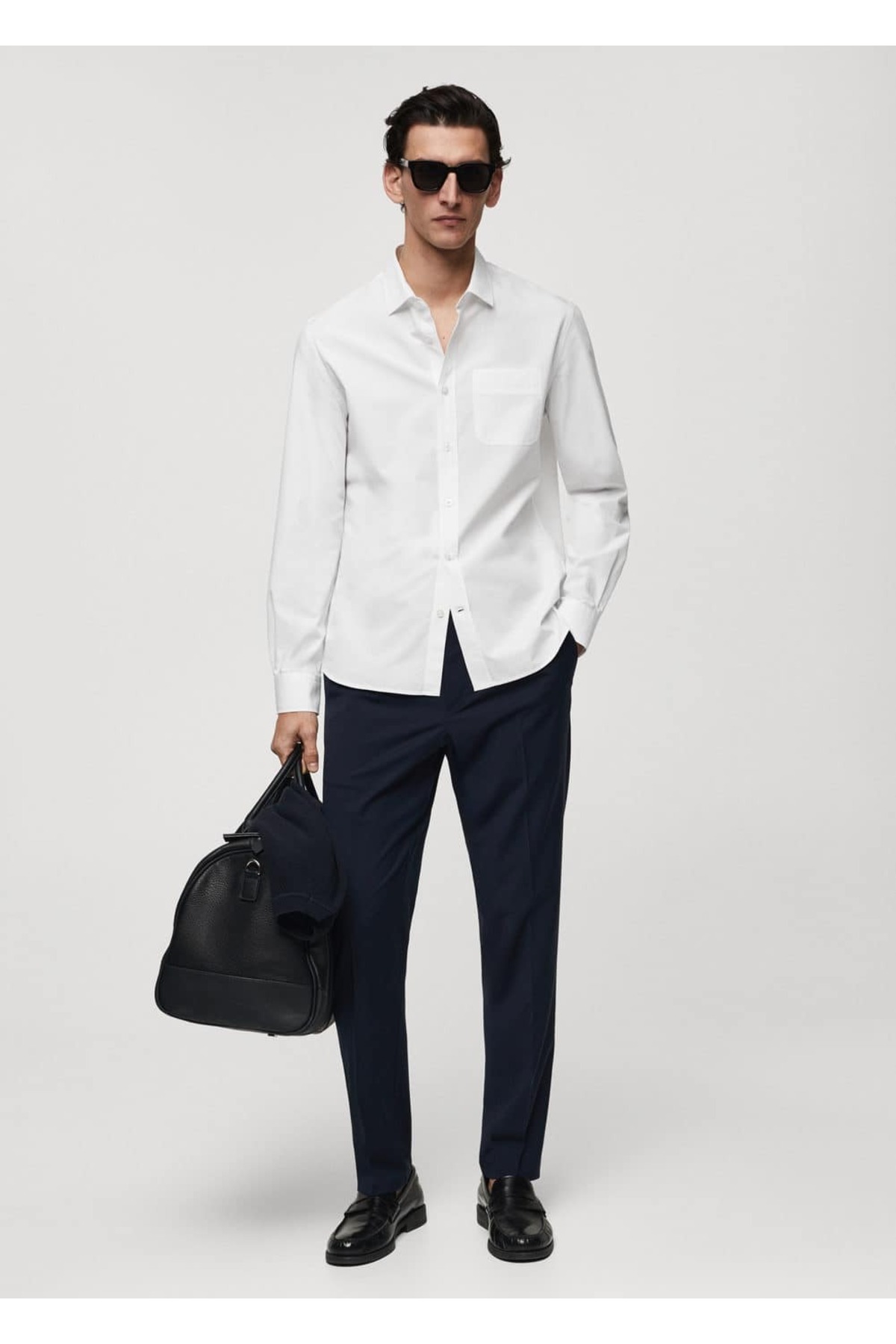 پیراهن مردانه مانگو | 67074445 MANGO Man - Image 2