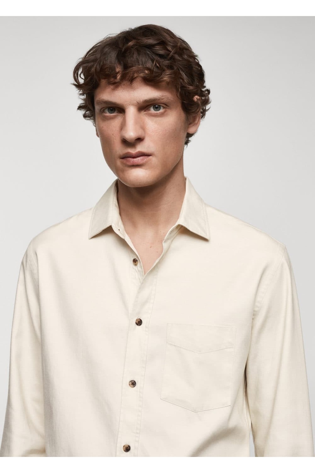 پیراهن مردانه مانگو | 67080635 MANGO Man - Image 5