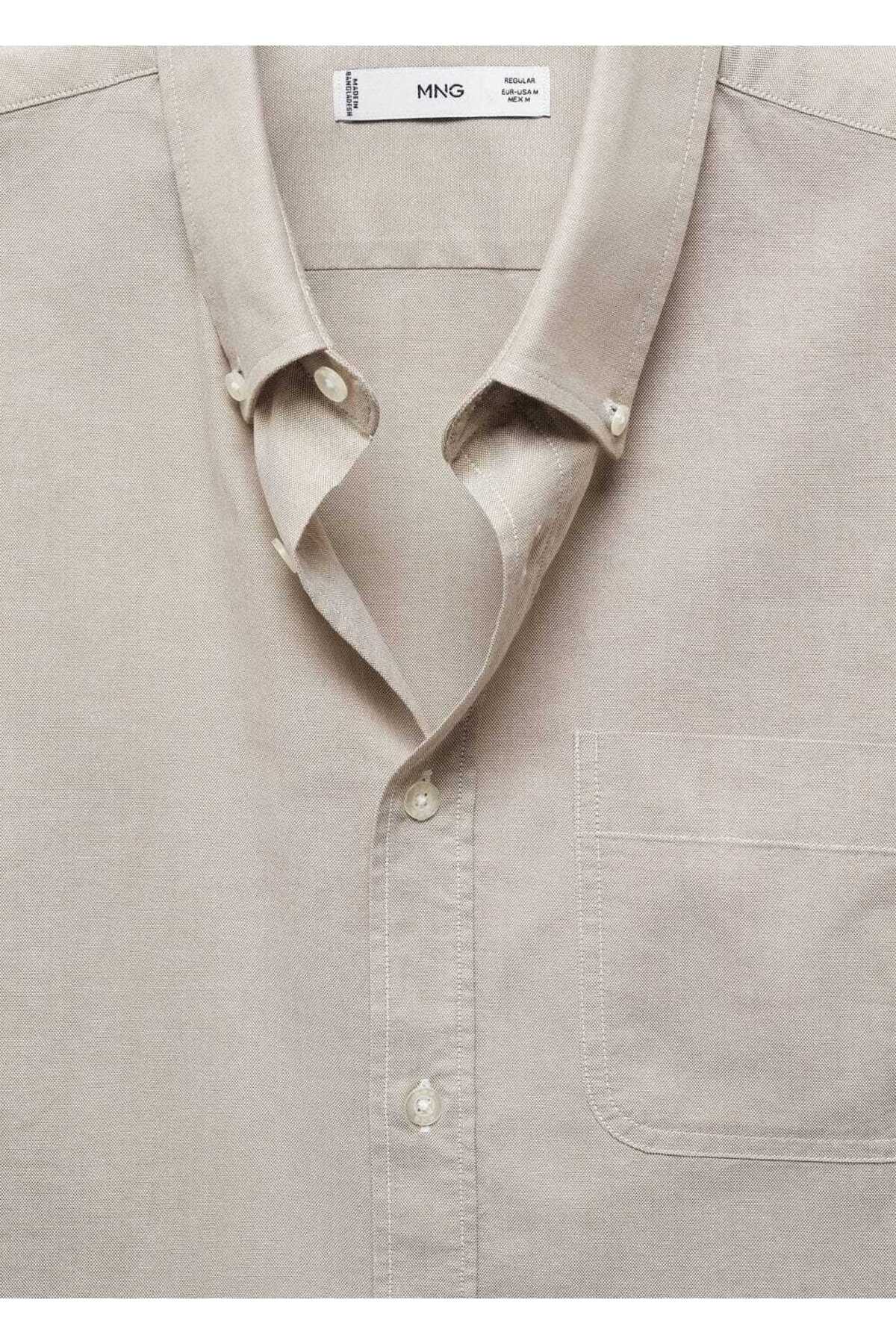 پیراهن مردانه مانگو | 67080625 MANGO Man - Image 6
