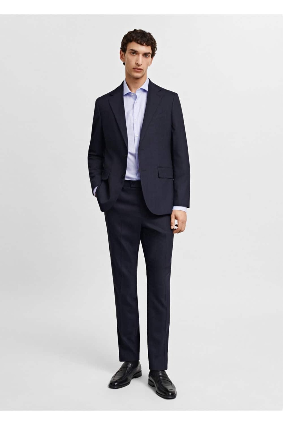 پیراهن مردانه مانگو | 67060623 MANGO Man - Image 2