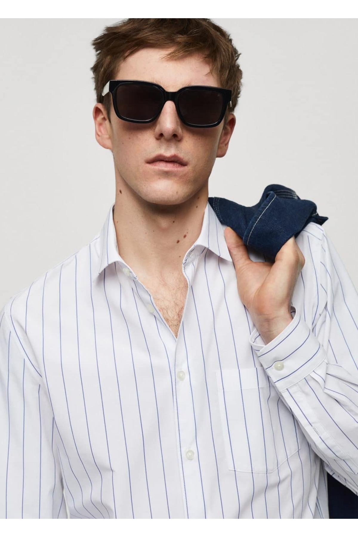 پیراهن مردانه مانگو | 67036727 MANGO Man - Image 5