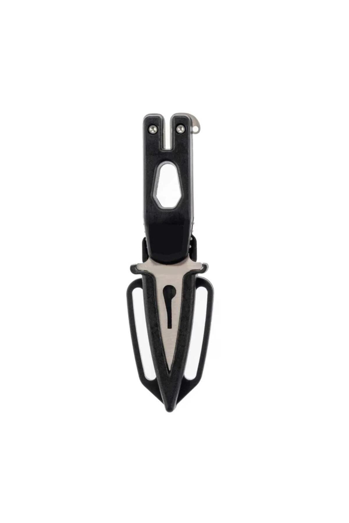 Oceanus Dark Paslanmaz Sualtı Dalış Bıçağı Siyah