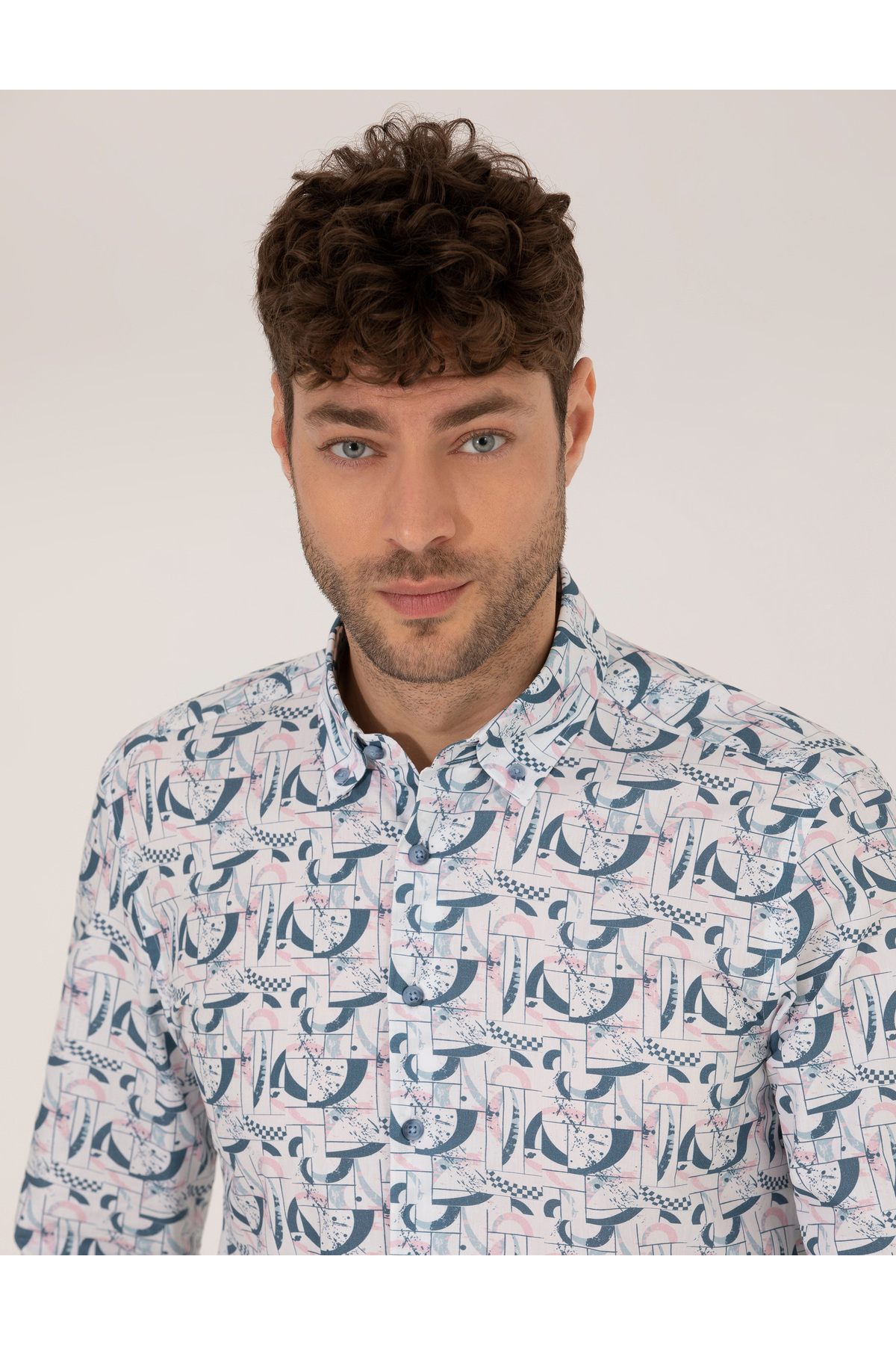 پیراهن مردانه پیر کاردین | 50264887-vr041 Pierre Cardin - Image 2