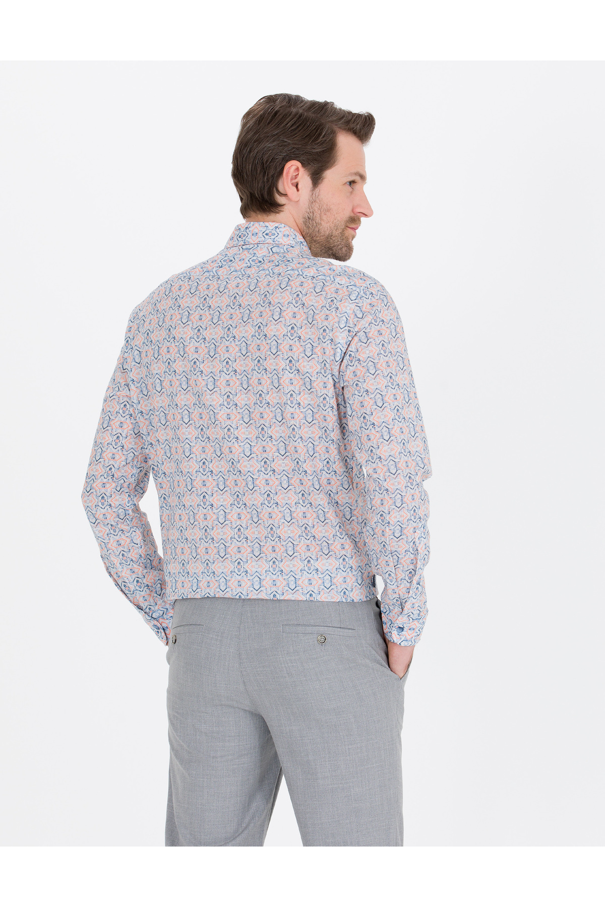 پیراهن مردانه پیر کاردین | 50265040-vr053 Pierre Cardin - Image 5