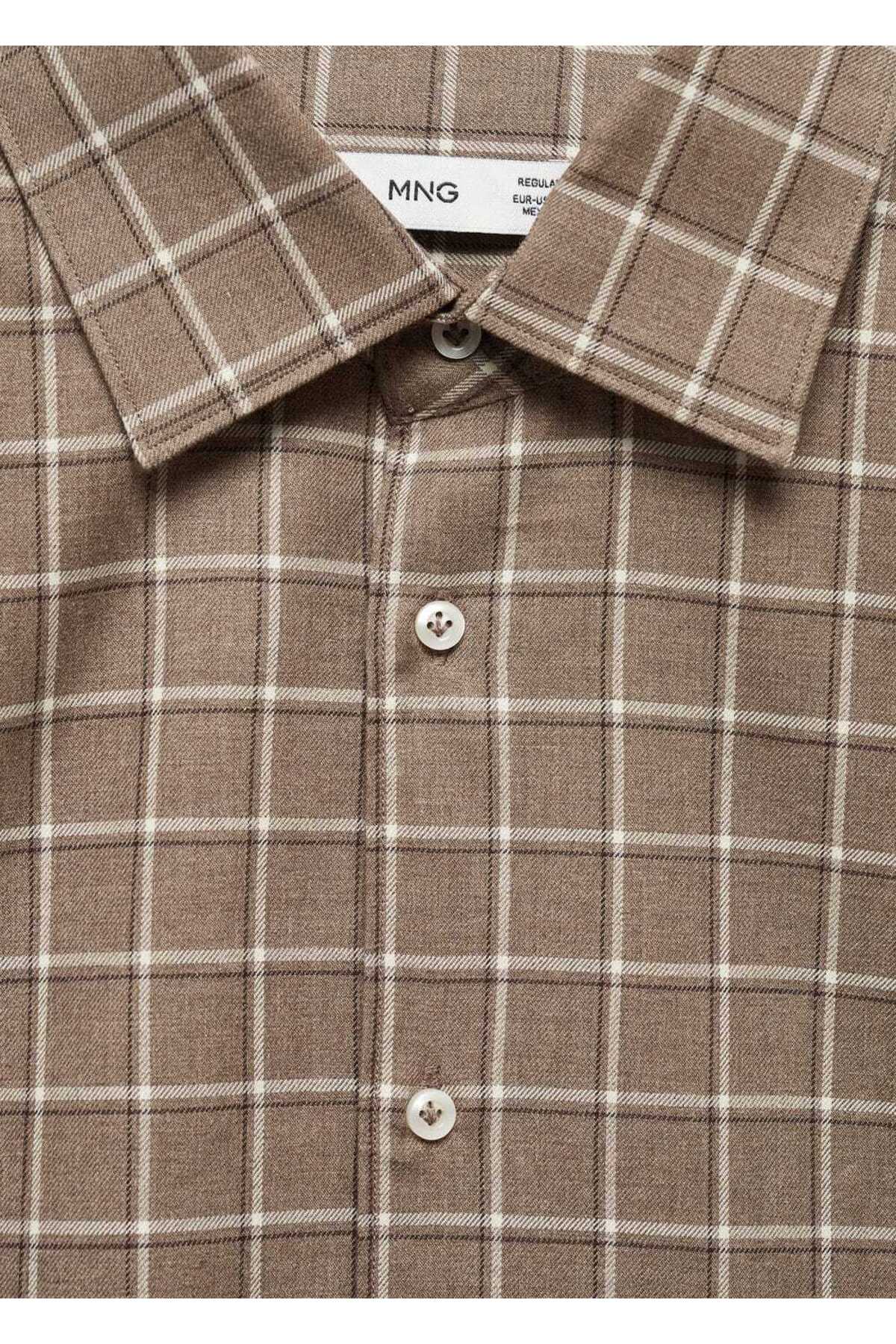 پیراهن مردانه مانگو | 67040630 MANGO Man - Image 6