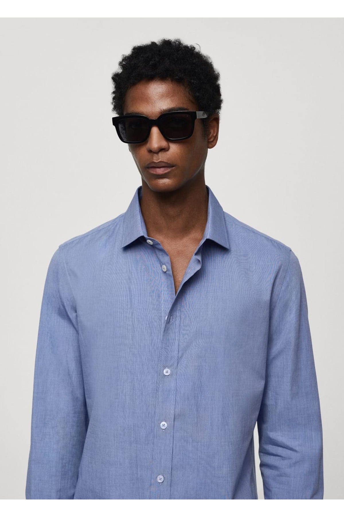 پیراهن مردانه مانگو | 67044446 MANGO Man - Image 5