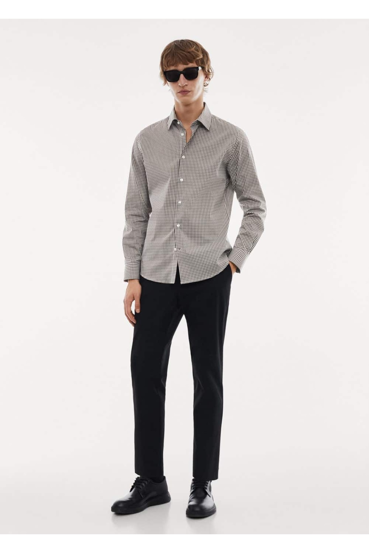 پیراهن مردانه مانگو | 67030633 MANGO Man - Image 2