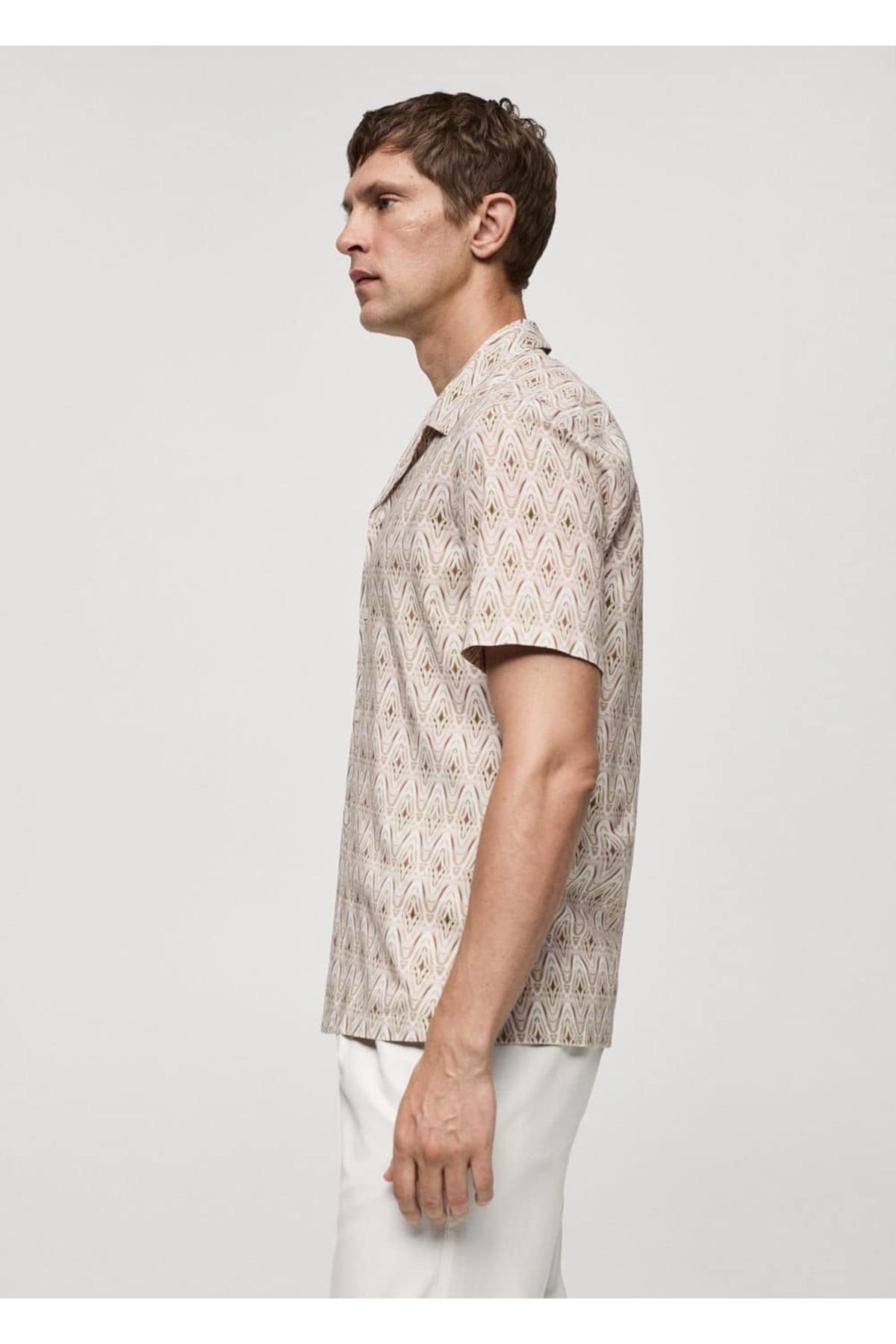 پیراهن مردانه مانگو | 77030624 MANGO Man - Image 7