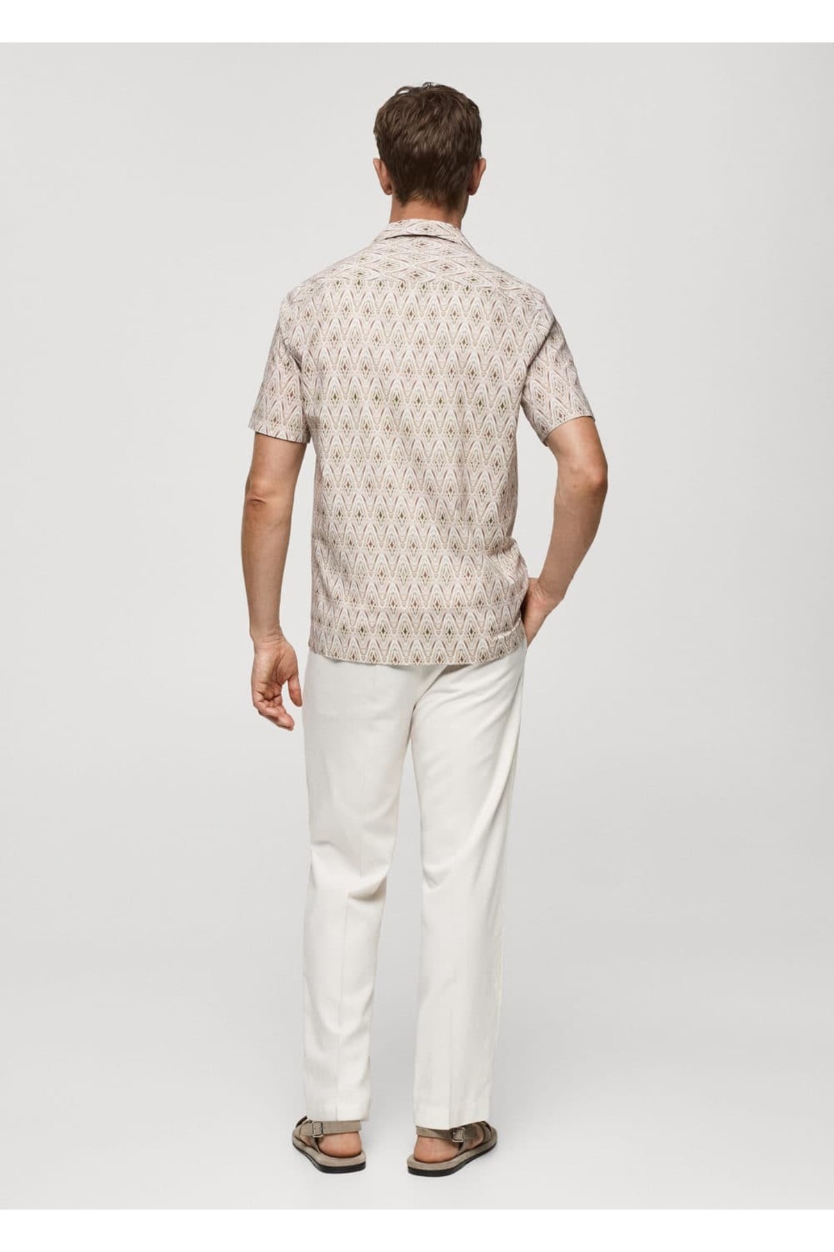 پیراهن مردانه مانگو | 77030624 MANGO Man - Image 4