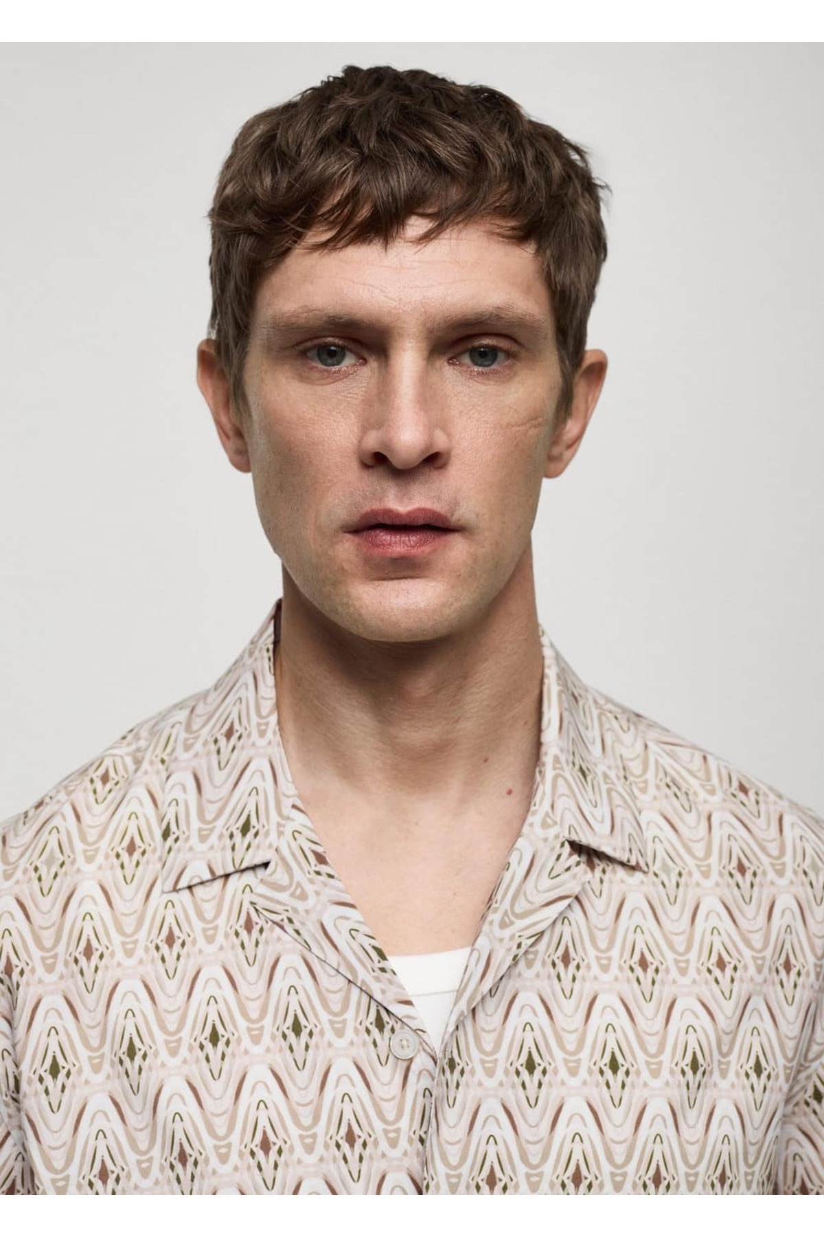 پیراهن مردانه مانگو | 77030624 MANGO Man - Image 5