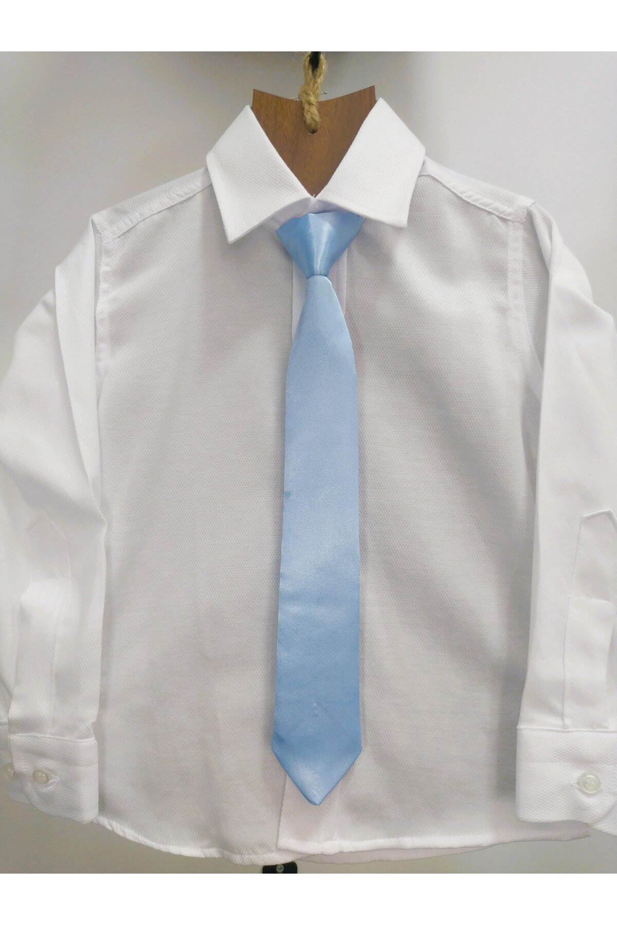 کراوات مردانه آبی سرمه ای GallanD | 002GD7001 اورجینال - تصویر 2