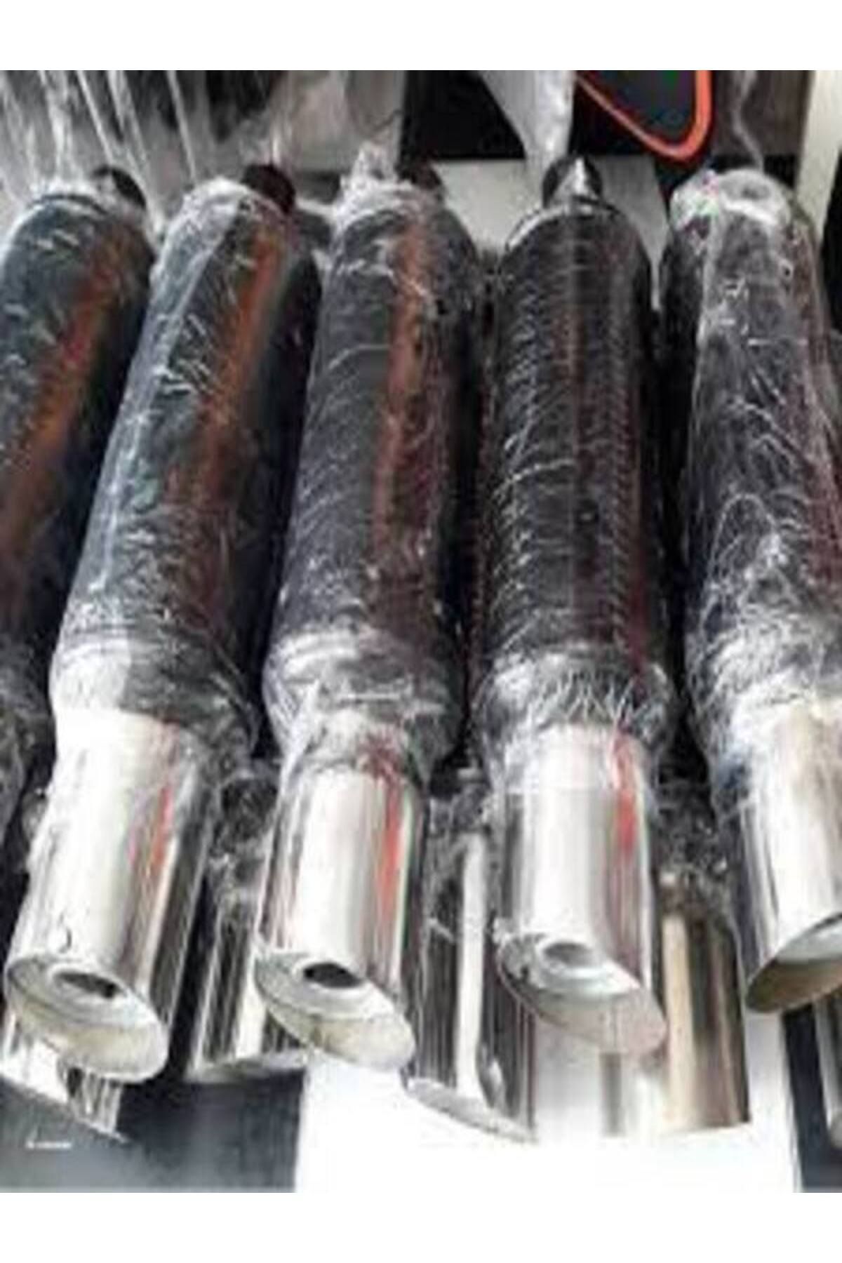 KARA AUTO Silencer Kapaklı Abart Egzoz Performans Otomobil Minibüs Ve Kamyonet Uyumlu