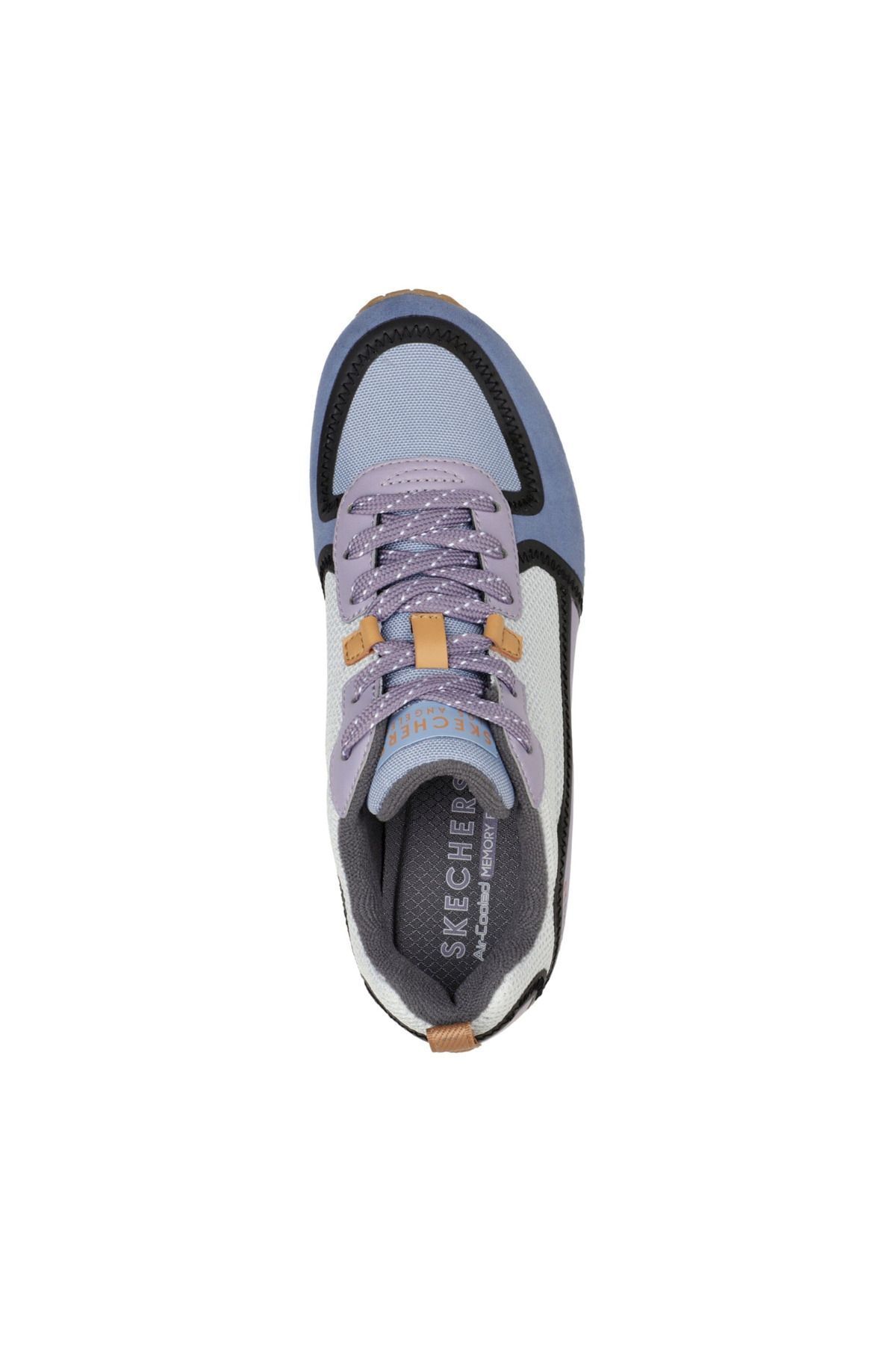 اسنیکر آبی زنانه کفش های ورزشی Uno Layover 155356 BLP Skechers