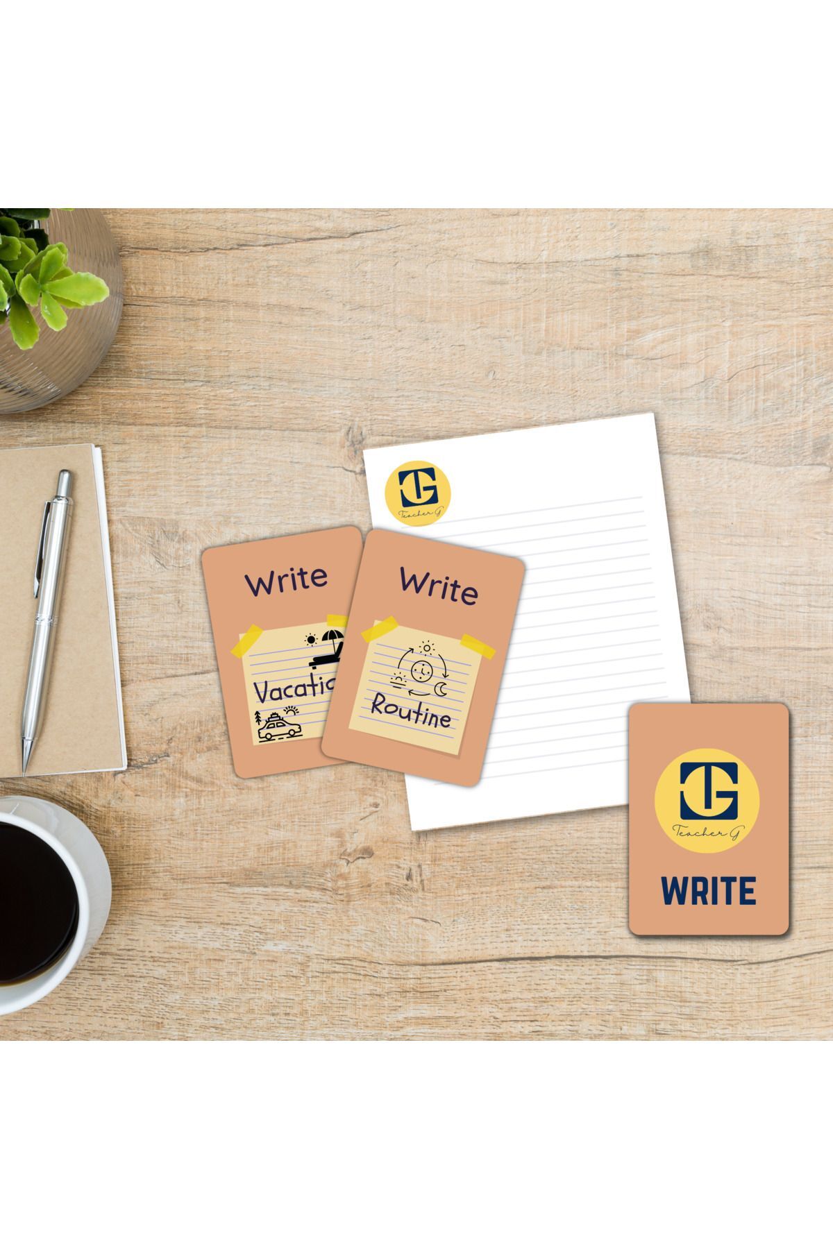 Teacherg game Ingilizce Yazma Kartarı ( Writing Cards ) fotoğrafı 3 (önizleme)