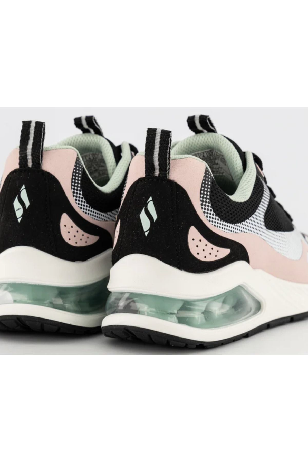 اسنیکر مشکی زنانه کفش ورزشی UNO 2 RUNABUT 155638 BKMT Skechers