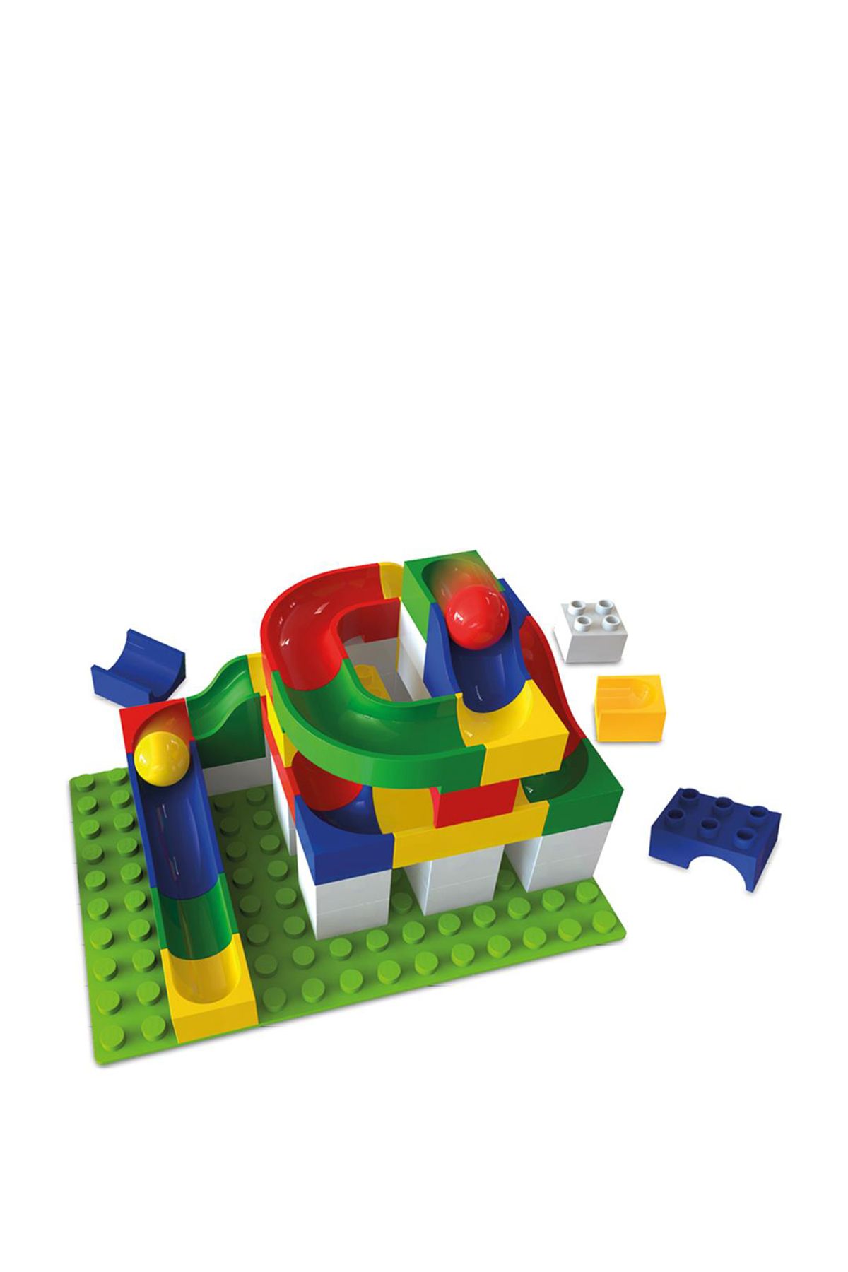 Hubelino-420169 Marble Run Mini Block - 45 Pieces Building Toy 2