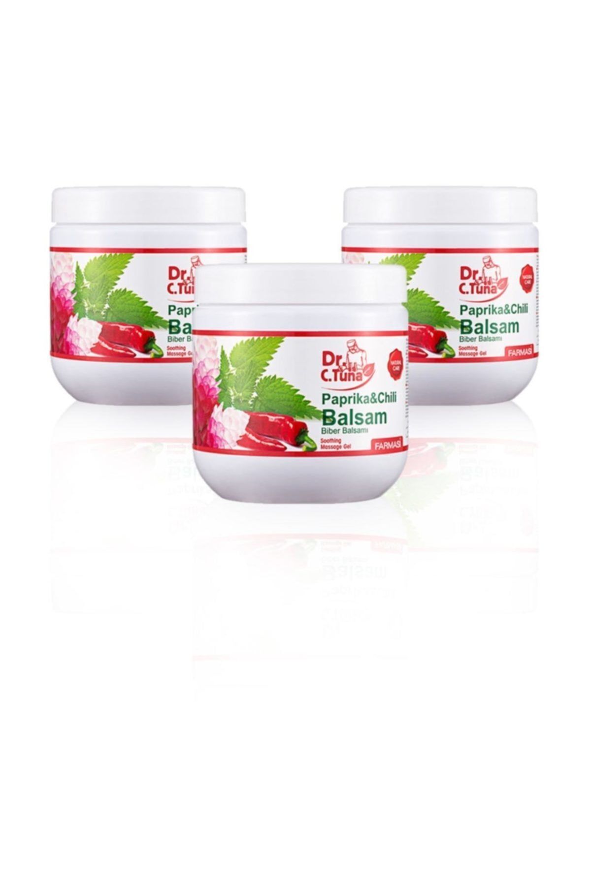 Farmasi Dr C. Tuna Biberli Masaj Jeli-500ml 3'lü Set