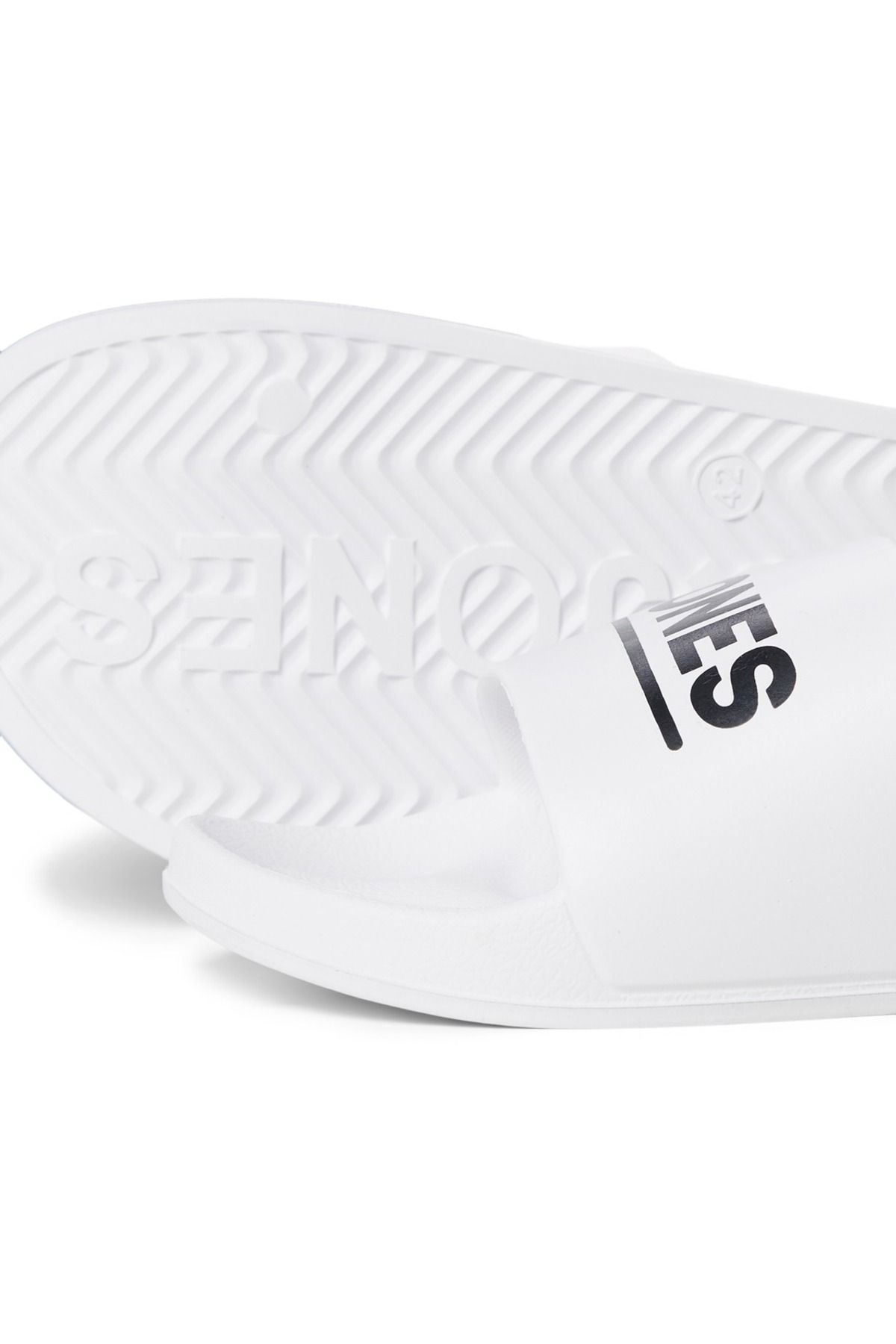 دمپایی سفید مردانه Jack Jones Jfwollie Slider Ln 's Slipper Jack & Jones