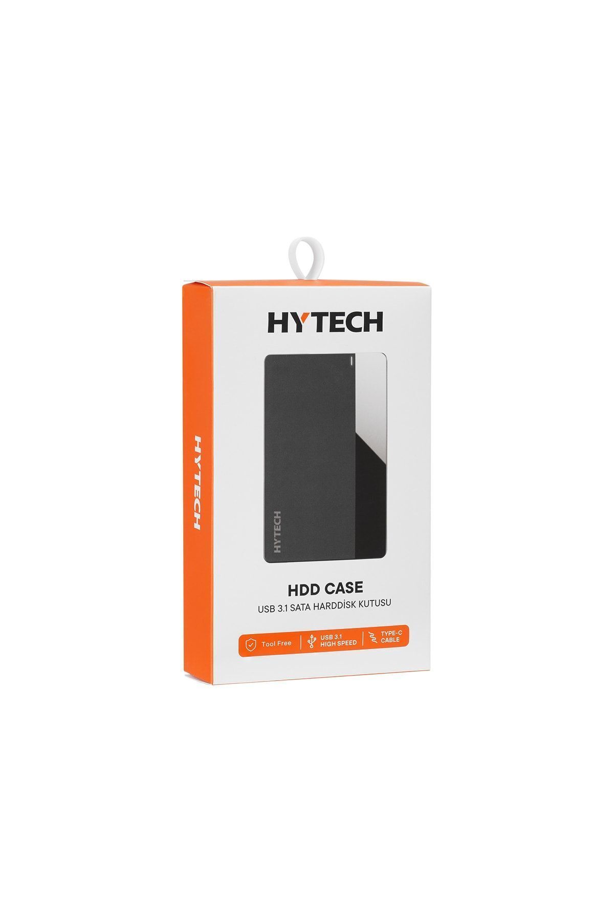 Hytech HY-HDC26 2.5" Siyah Type-C Usb 3.1 Hdd Kutu