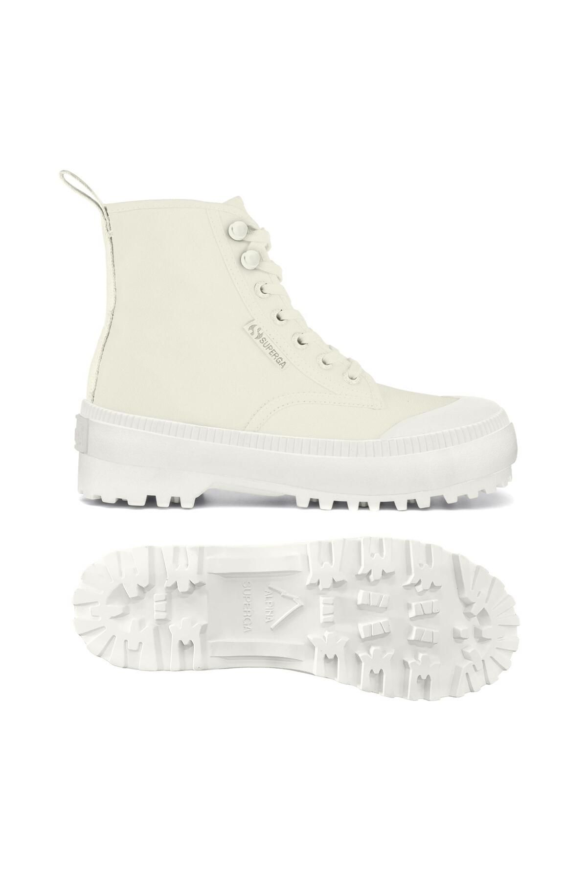 کفش ورزشی زنانه بژ بازیافتی 2348 Alpina Trek Superga