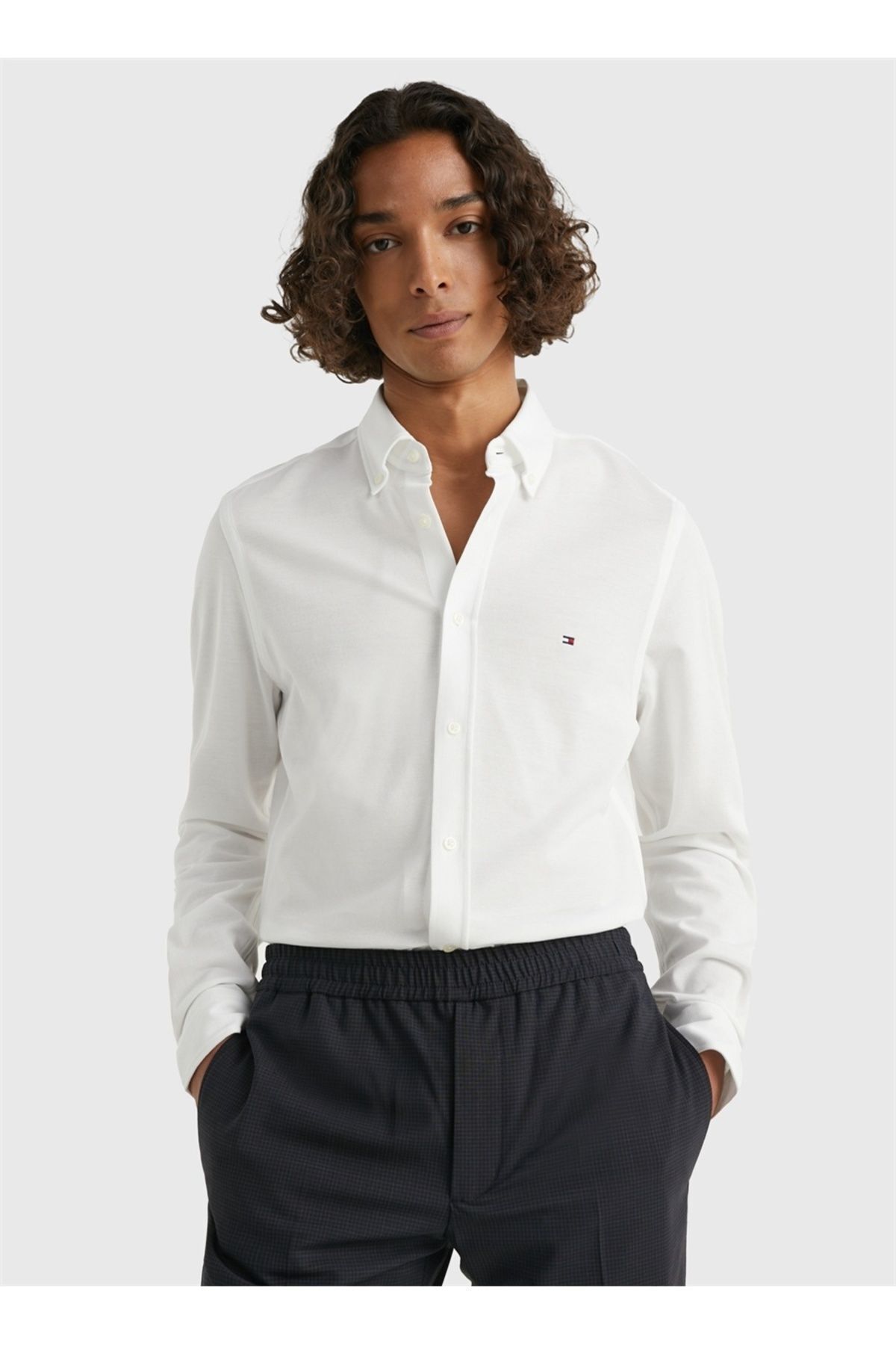 پیراهن مردانه تامی هلفیگر | MW0MW30675YCF Tommy Hilfiger - Image 2