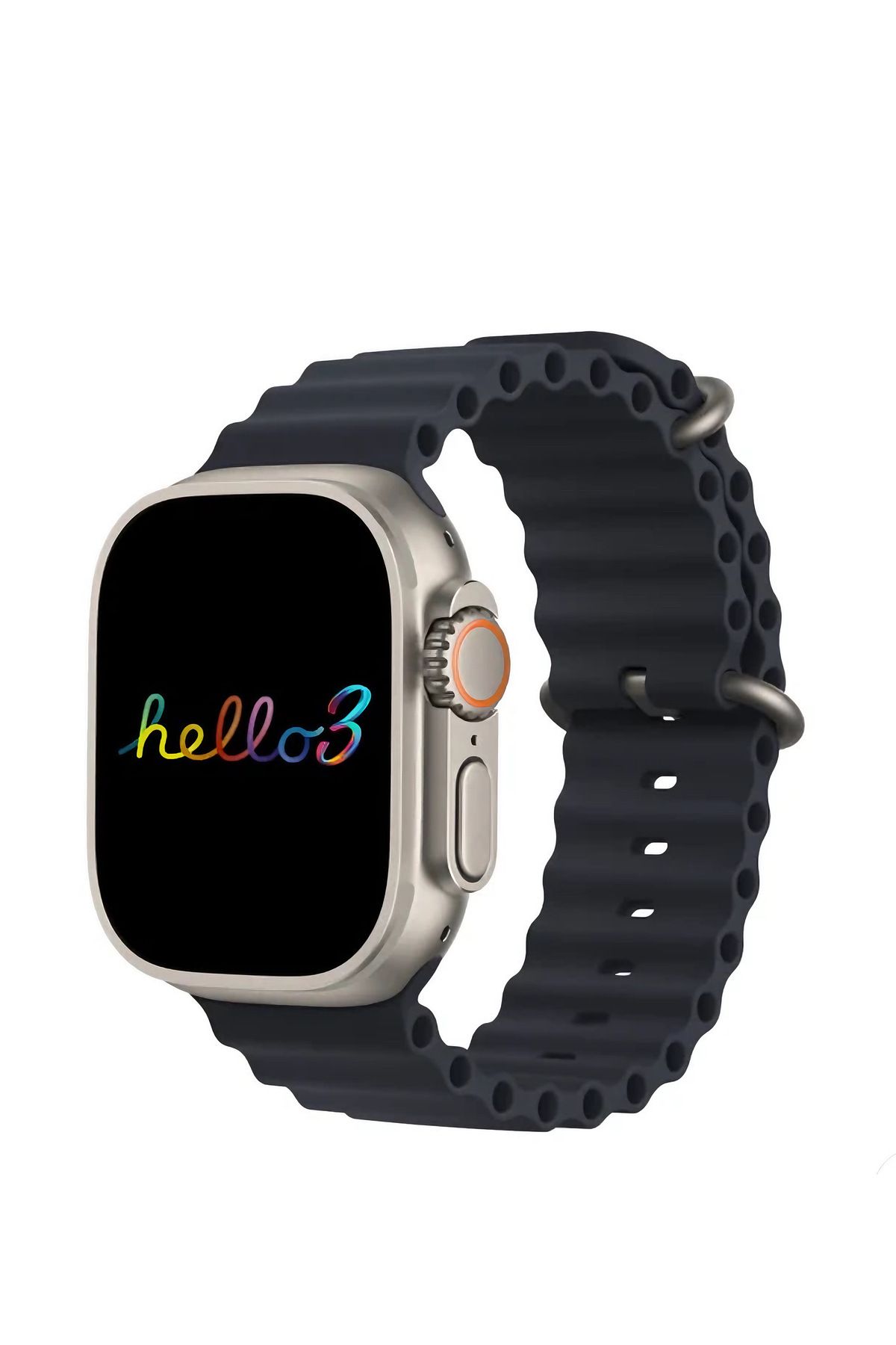 bella markt-Hello Watch 3+ Plus H12 Ultra Max - 4GB Memory, Accessory Connected, 49MM Smartwatch 3