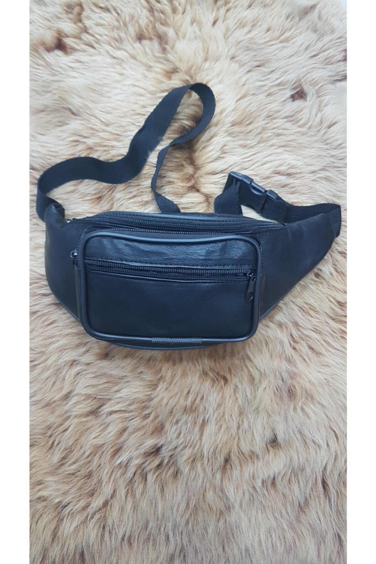 Hakiki Deri Bel Çantası Unisex Freebag