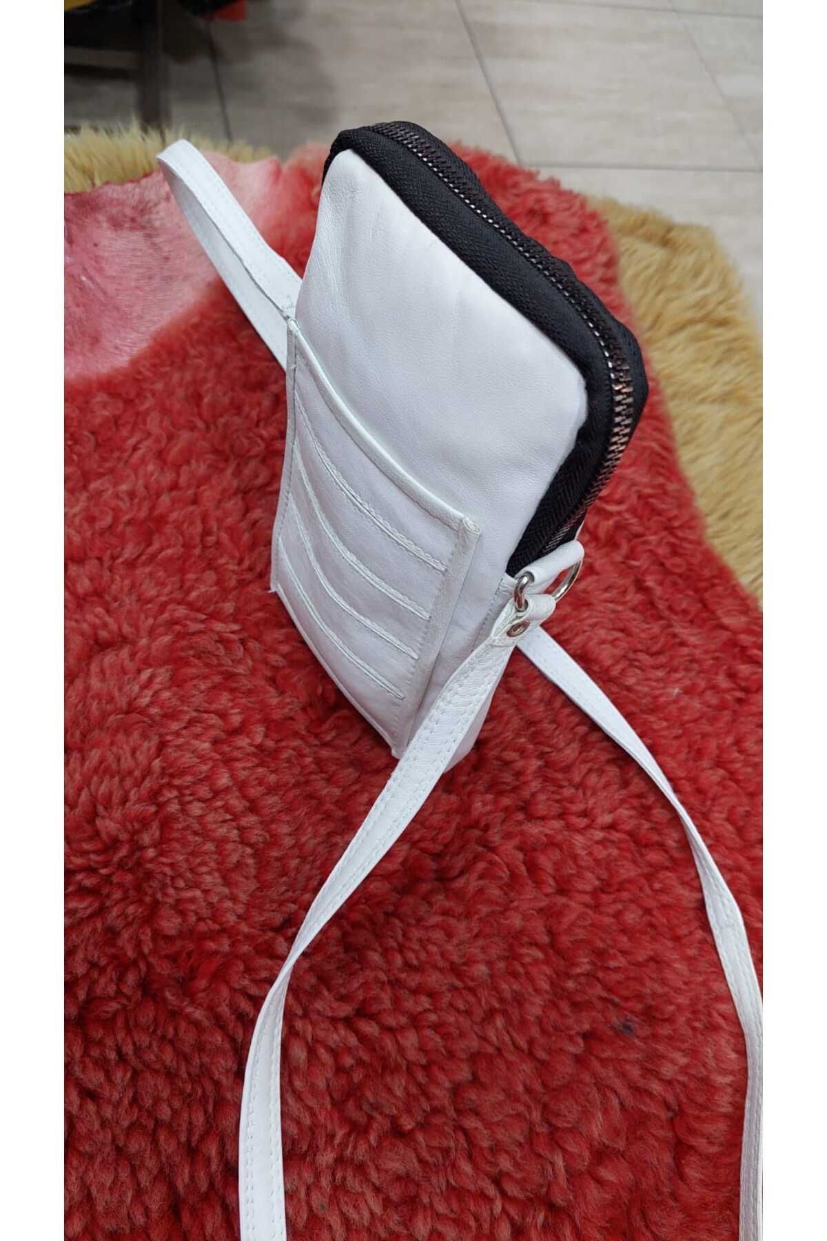 HAKİKİ DERİ TELEFON ÇANTASI