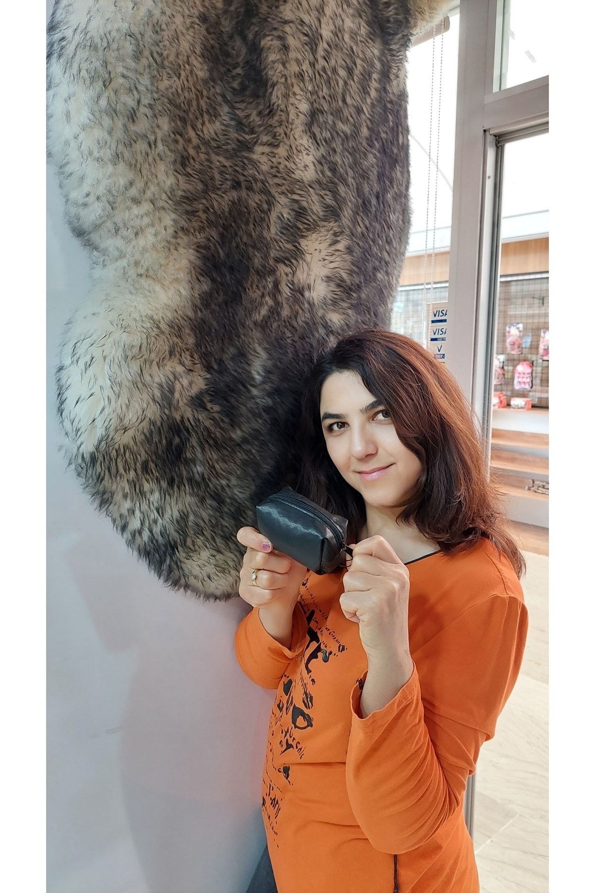 Hakiki Deri Bozuk Paralık Anahtarlık