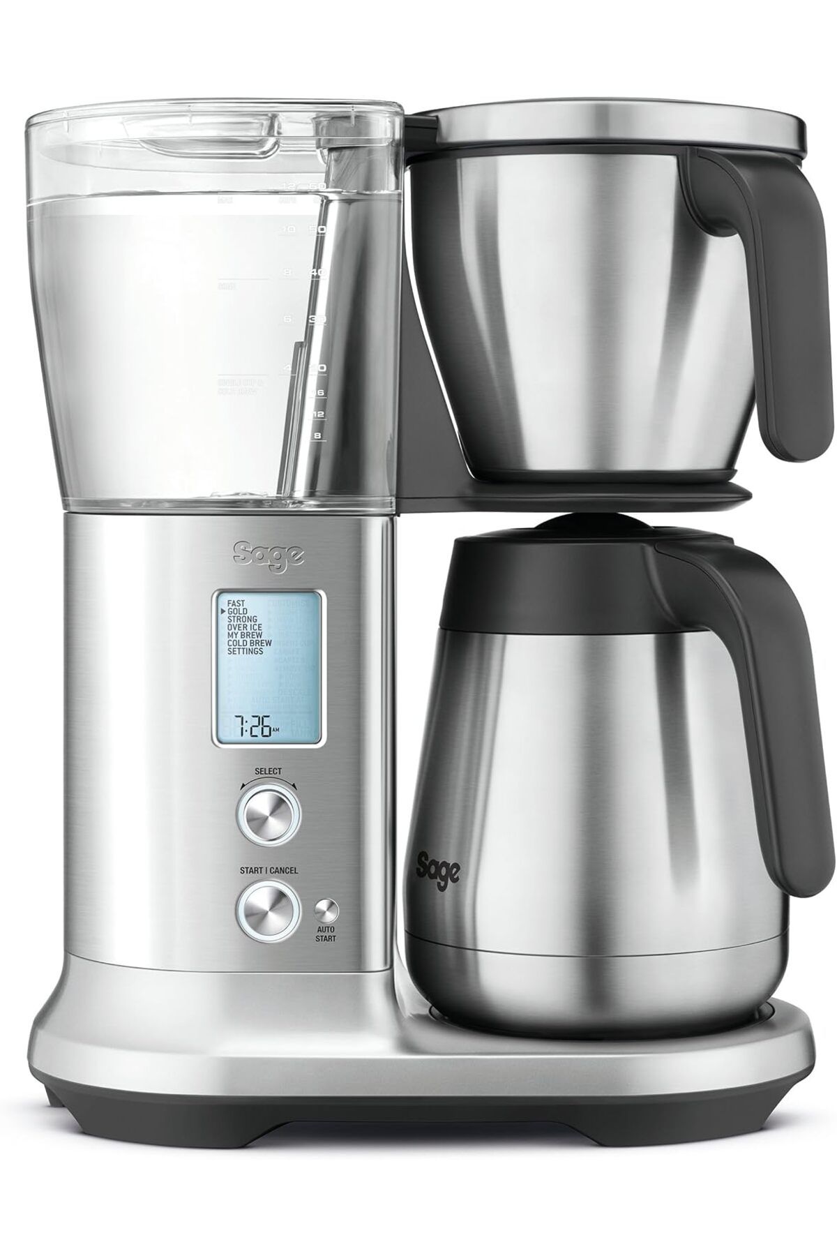NoHar Sage Appliances Sdc450 Hassas Kahve Makinesi, The Precision Brewer Thermal, Fırçalanmış Paslanmaz Çe