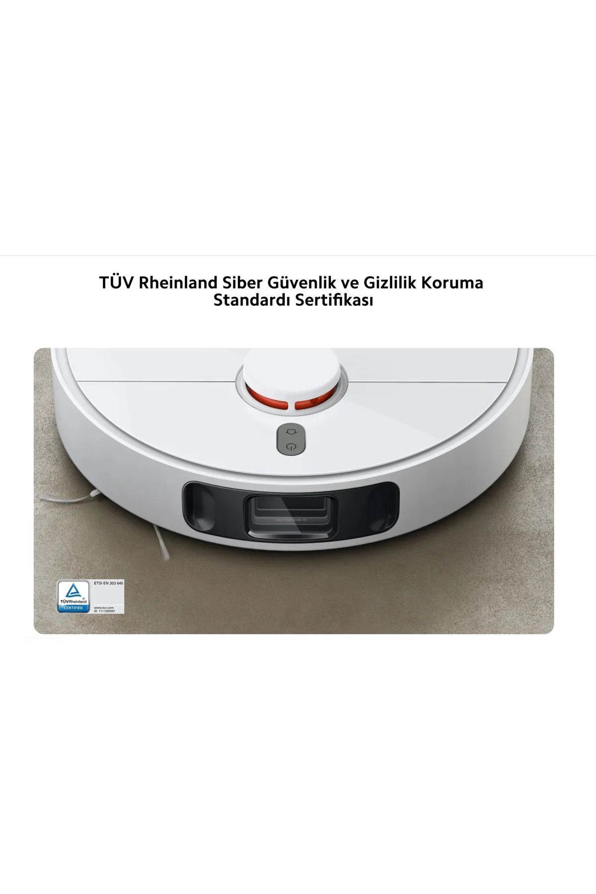 4000Pa Emiş Gücü Premium 3D Engellerden Kaçınma çift ped paspas özelliği RobotSüpürge LambaderHediye 2
