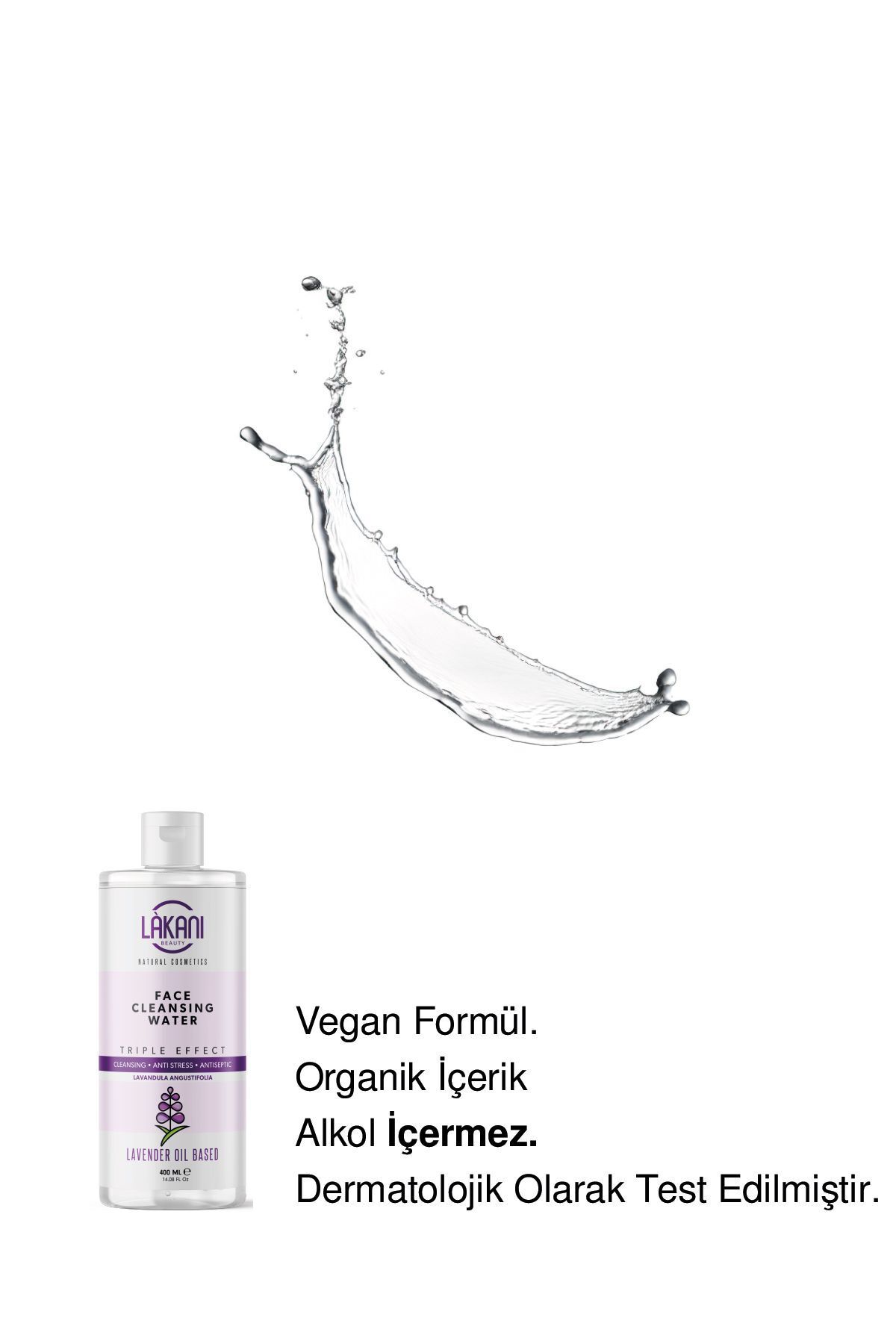 Lakani beauty-Purifying, Acne, Pimple & Anti-Blemish Facial Cleansing Solution - Antiseptic - Cleansing 400 ml 4