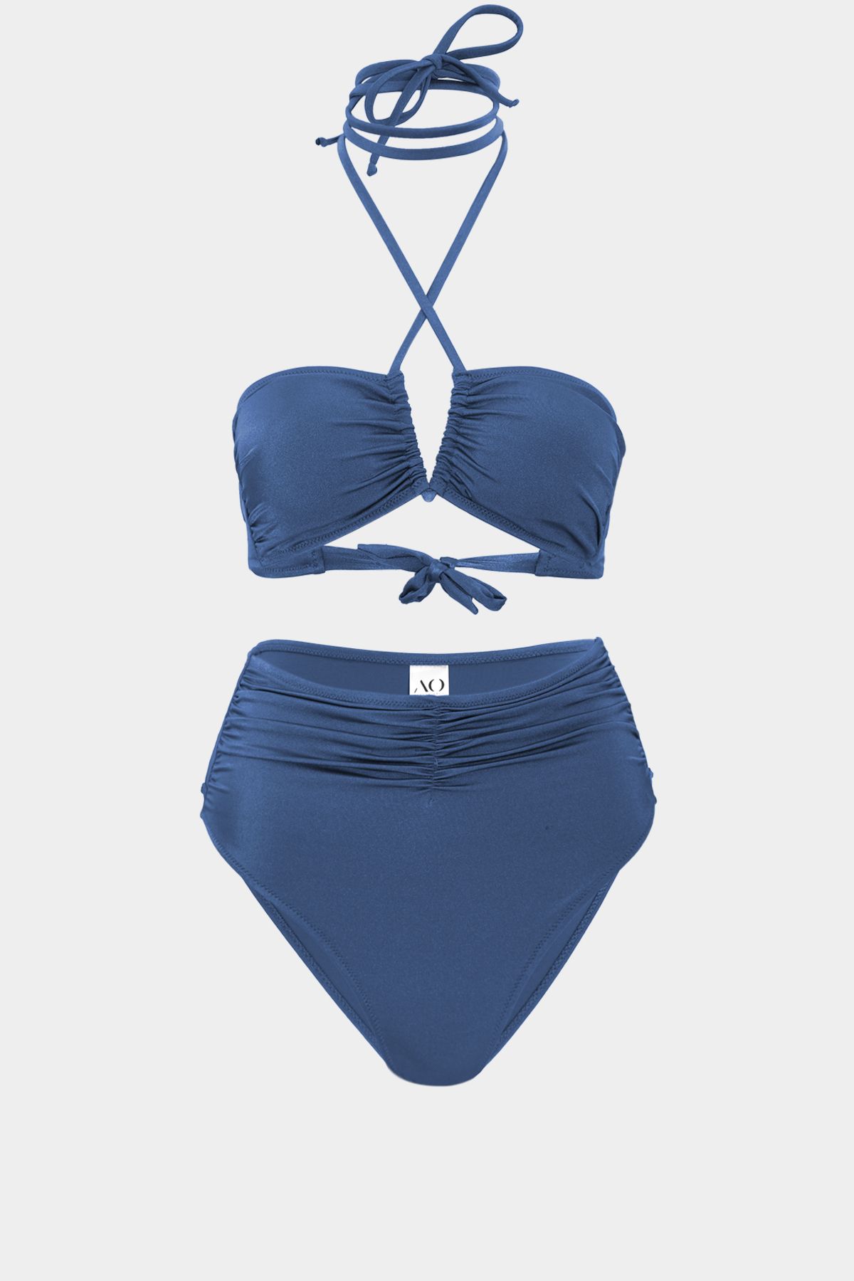 Açelya Okcu-Partea de jos de bikini pentru femei cu talie înaltă ISIS Fit - Premium 3