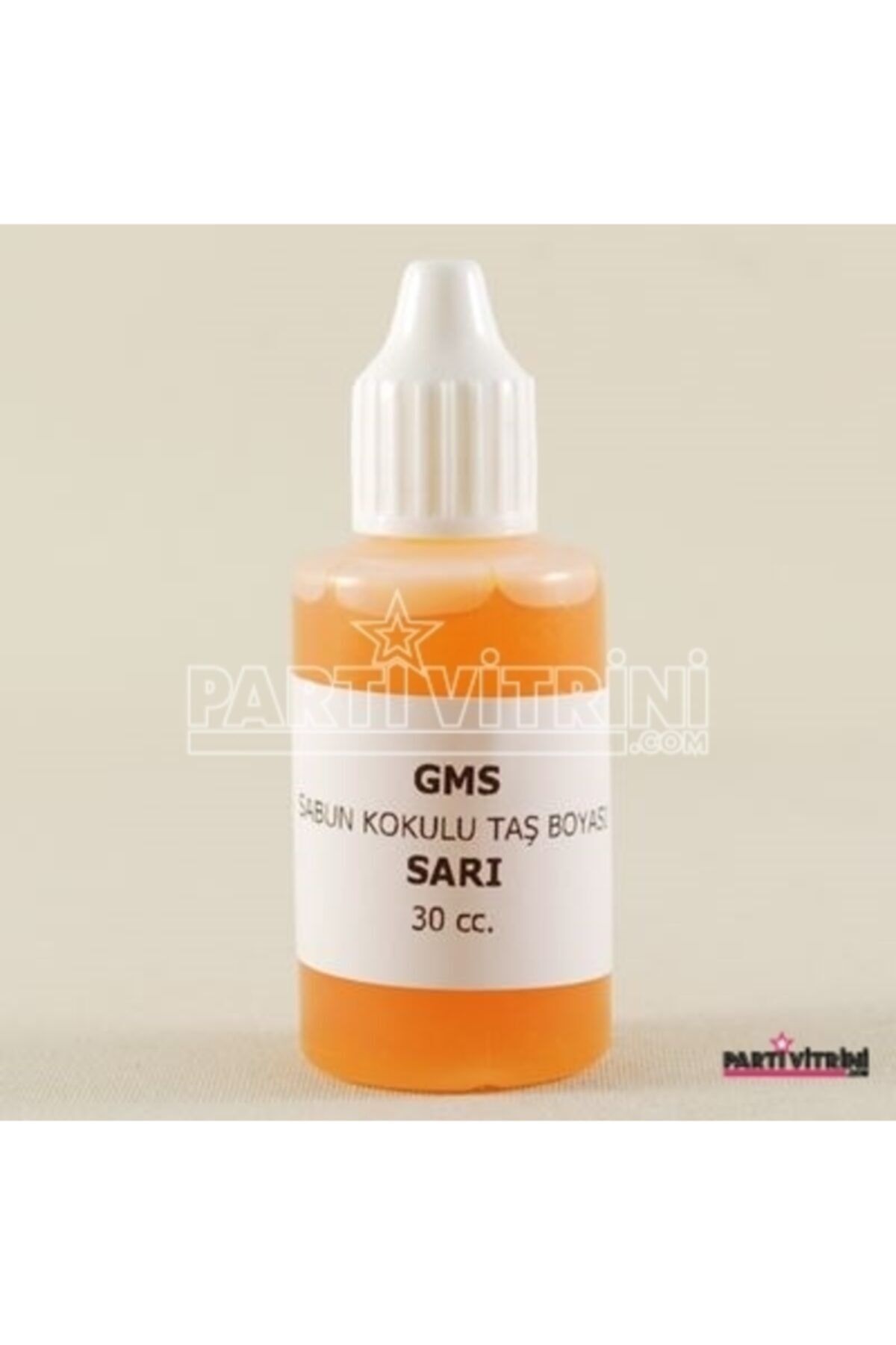 Partivitrini Sarı Renk Sabun Ve Kokulu Taş Boyası 30 Cc.